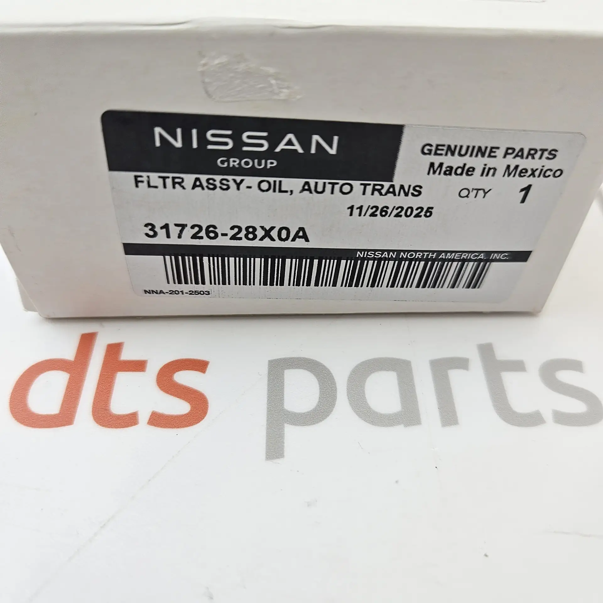 OEM Nissan 3172628X0A – Automatic transmission fluid oil filter cartridge
