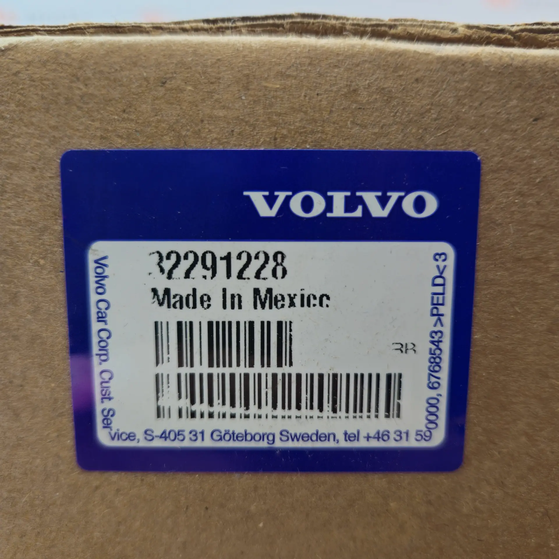 OEM Volvo 32291128 – Inner lock pillar