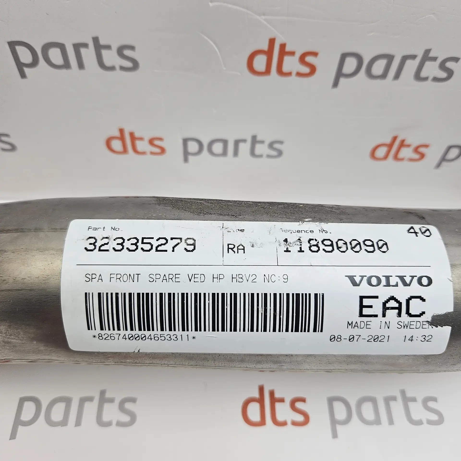 OEM Volvo 32335279 – Front exhaust pipe section