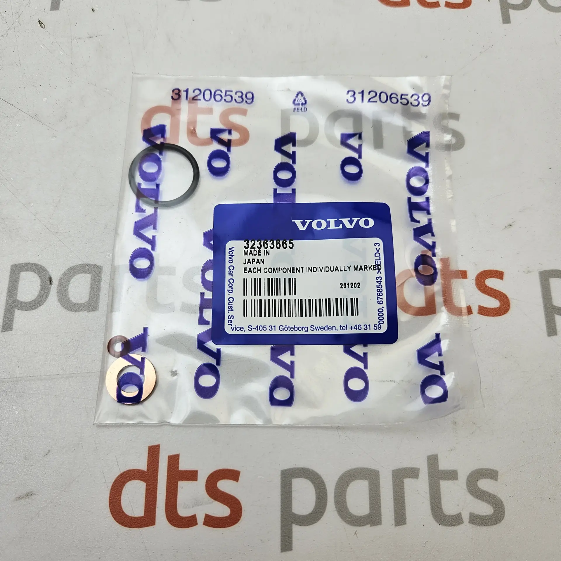 OEM Volvo 32363665 – Diesel fuel injector sealing ring