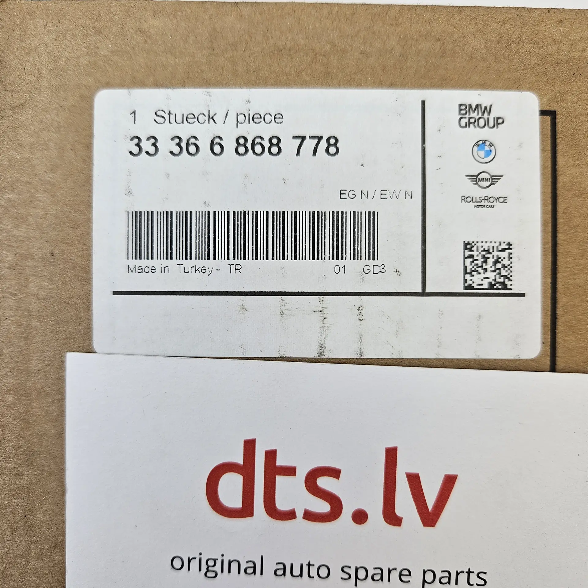 OEM BMW 33366868778 – Rear axle differential vibration absorber