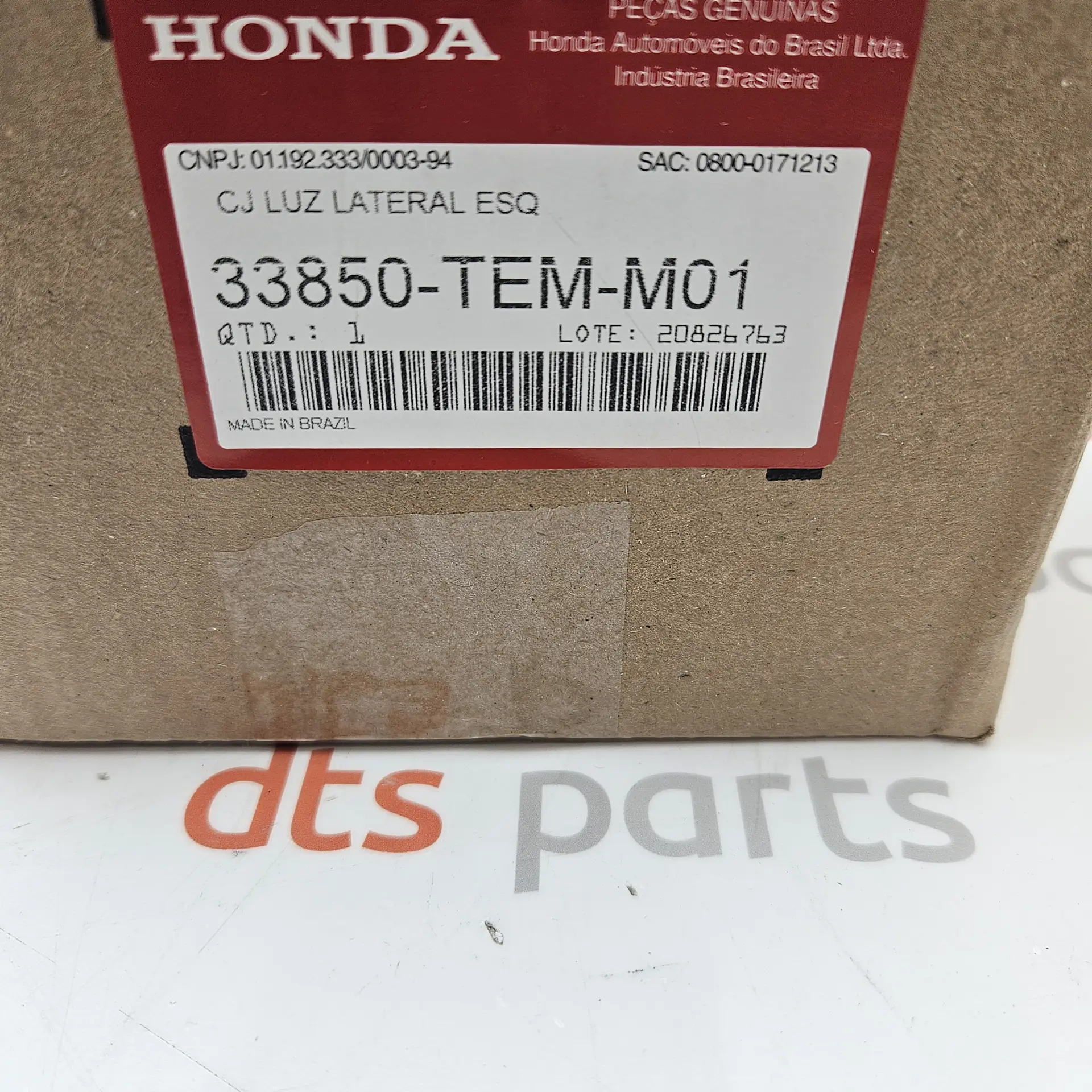 OEM Honda 33850TEMM01 – Left front bumper indicator