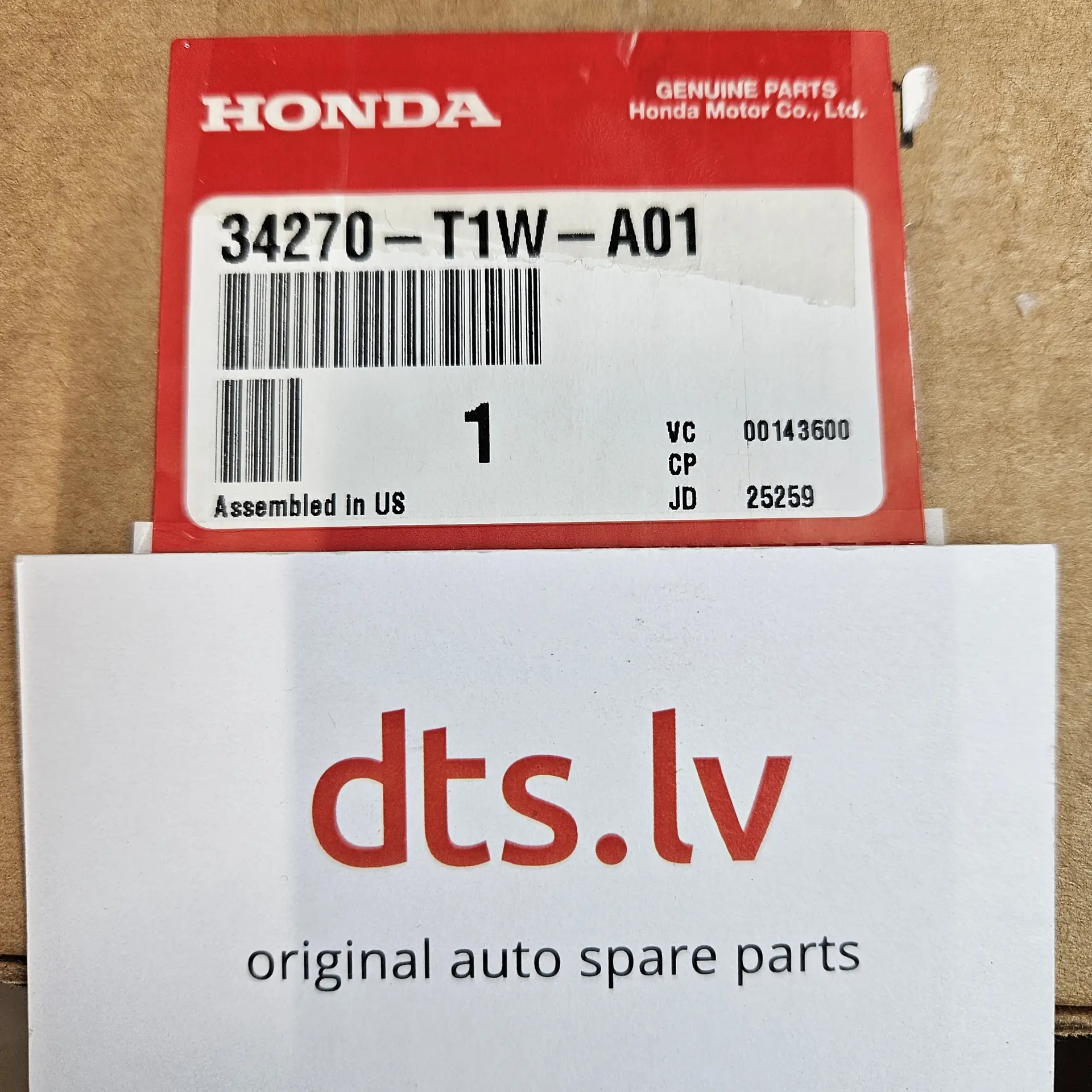 OEM Honda 34270T1WA01 – Rear brake light