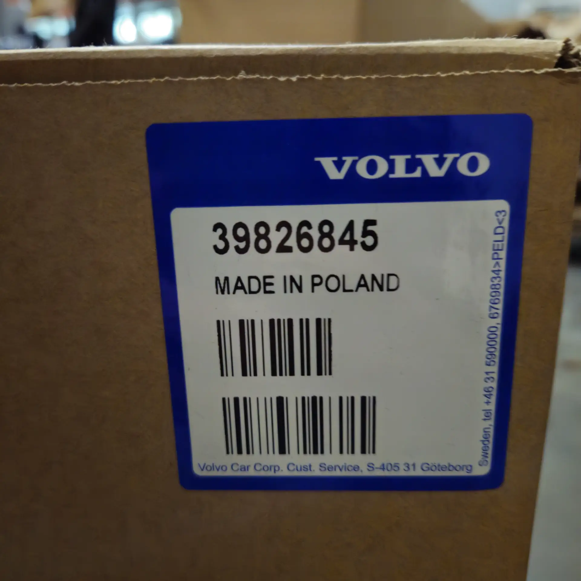 OEM Volvo 39826845 – Dashboard instrument panel
