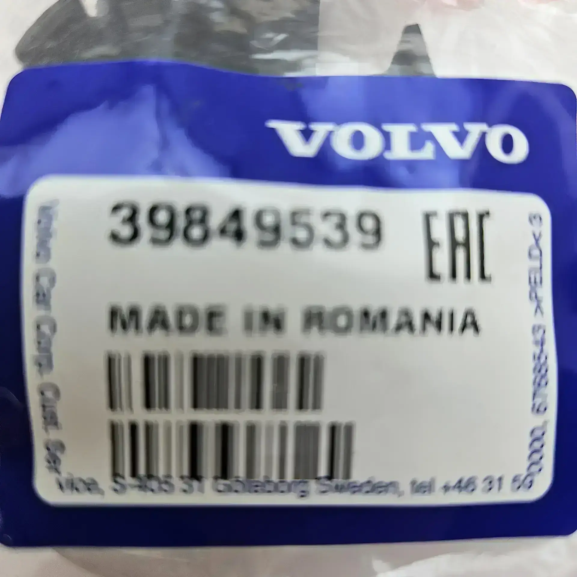 OEM Volvo 39849539 – Front right parking sensor holder