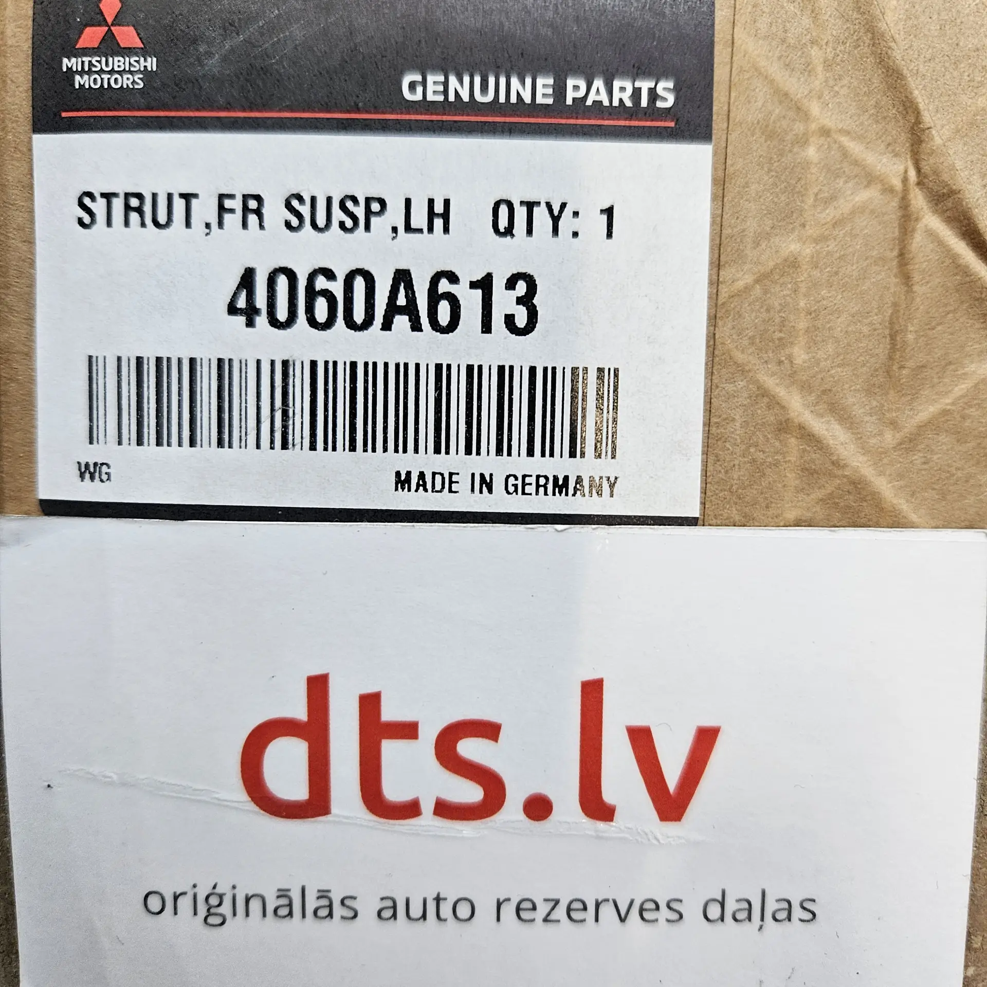 OEM Mitsubishi 4060A613 – Front suspension MacPherson shock absorber strut assembly