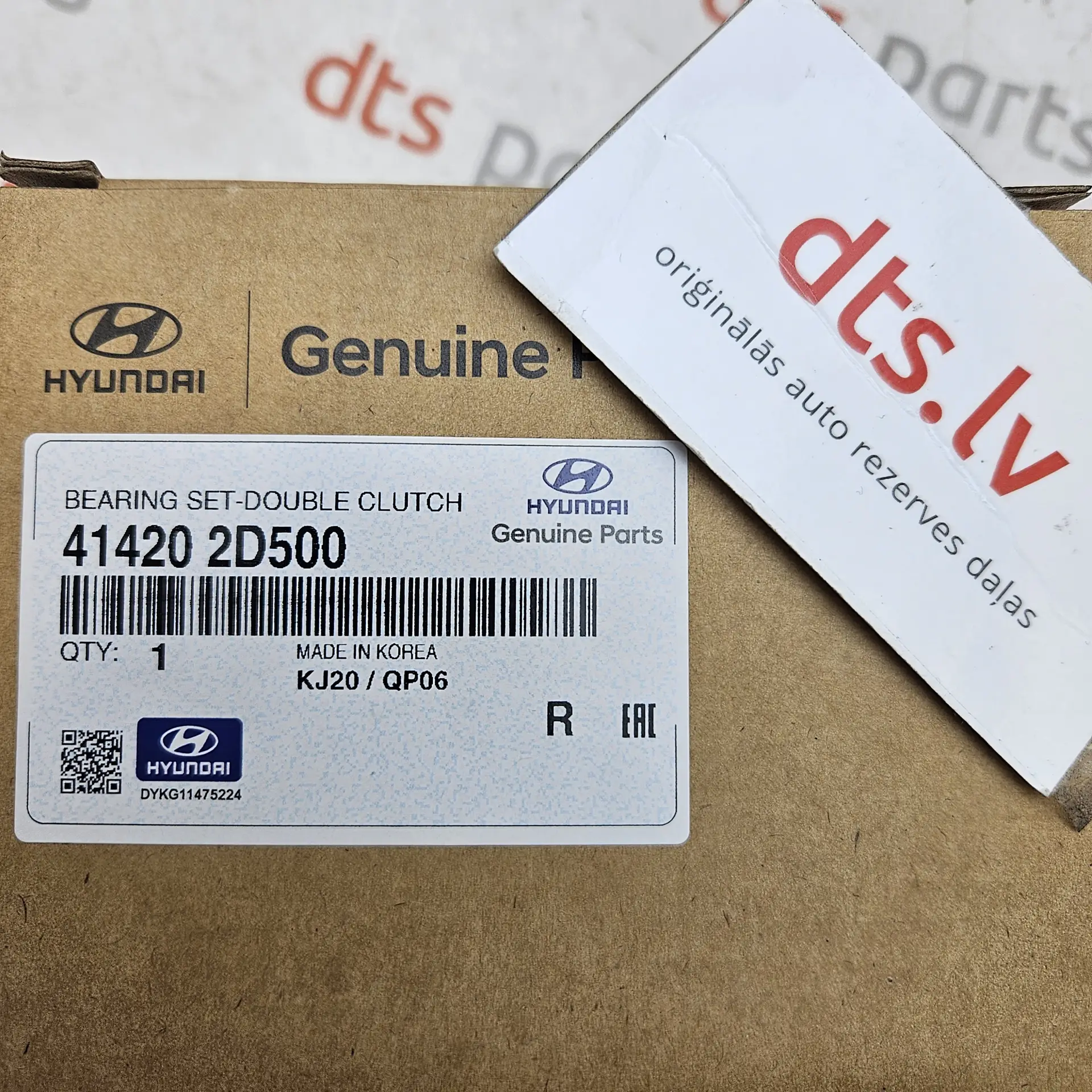 OEM Hyundai 414202D500 – Dual clutch release bearing set