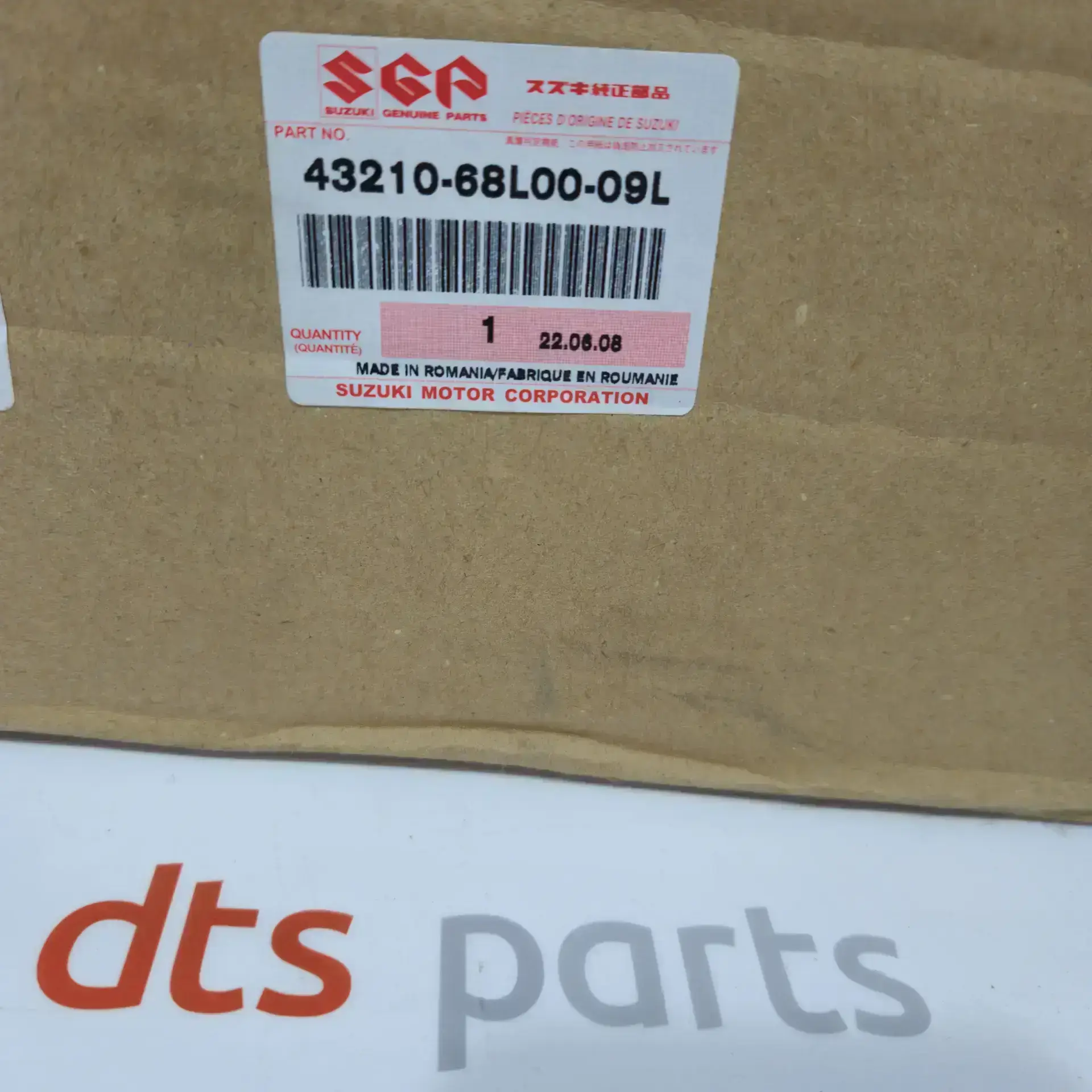 OEM Suzuki 4321068L0009L – Steel wheel