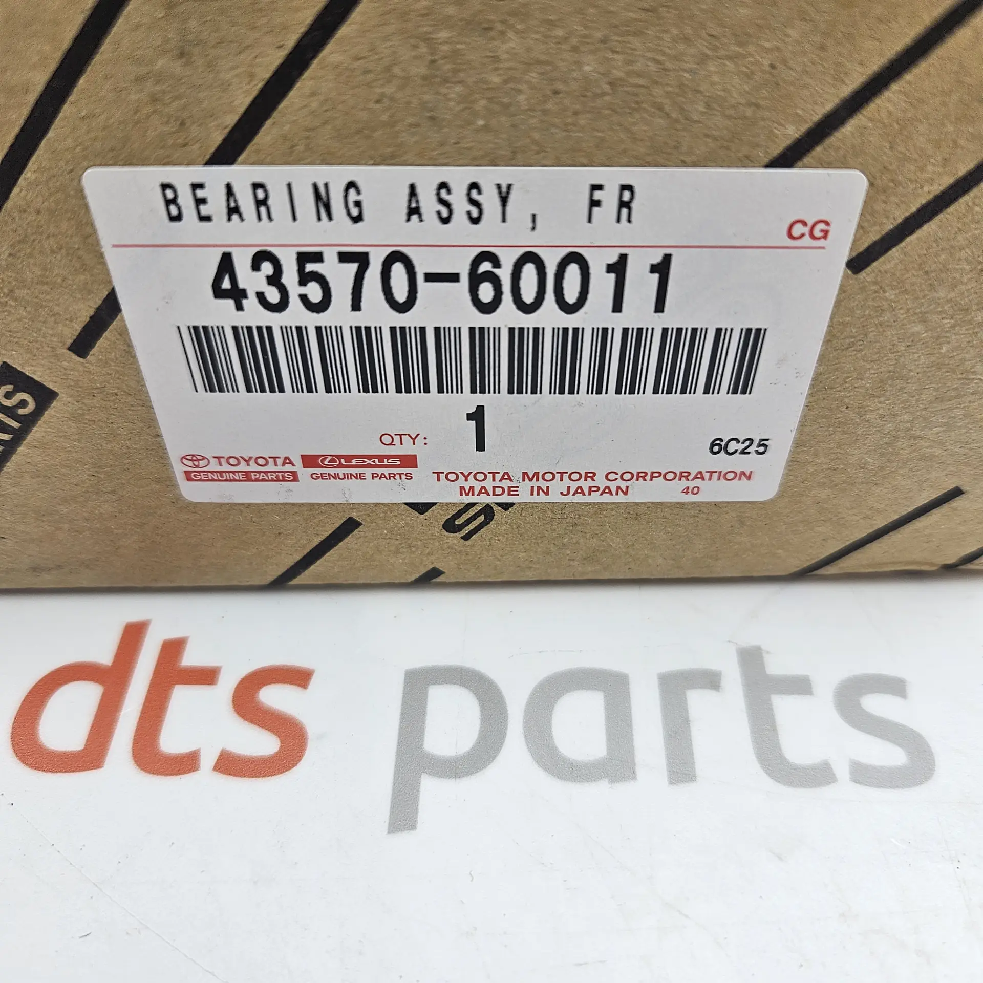 OEM Toyota/Lexus 4357060011 – Front wheel hub bearing assembly