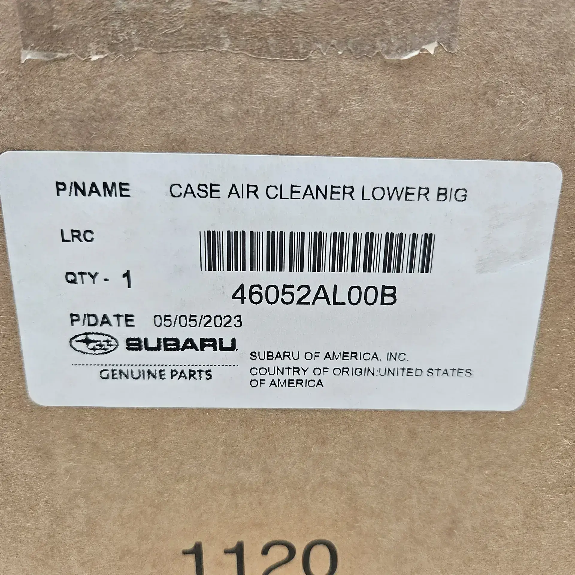 OEM Subaru 46052AL00B – Lower Air Cleaner Case