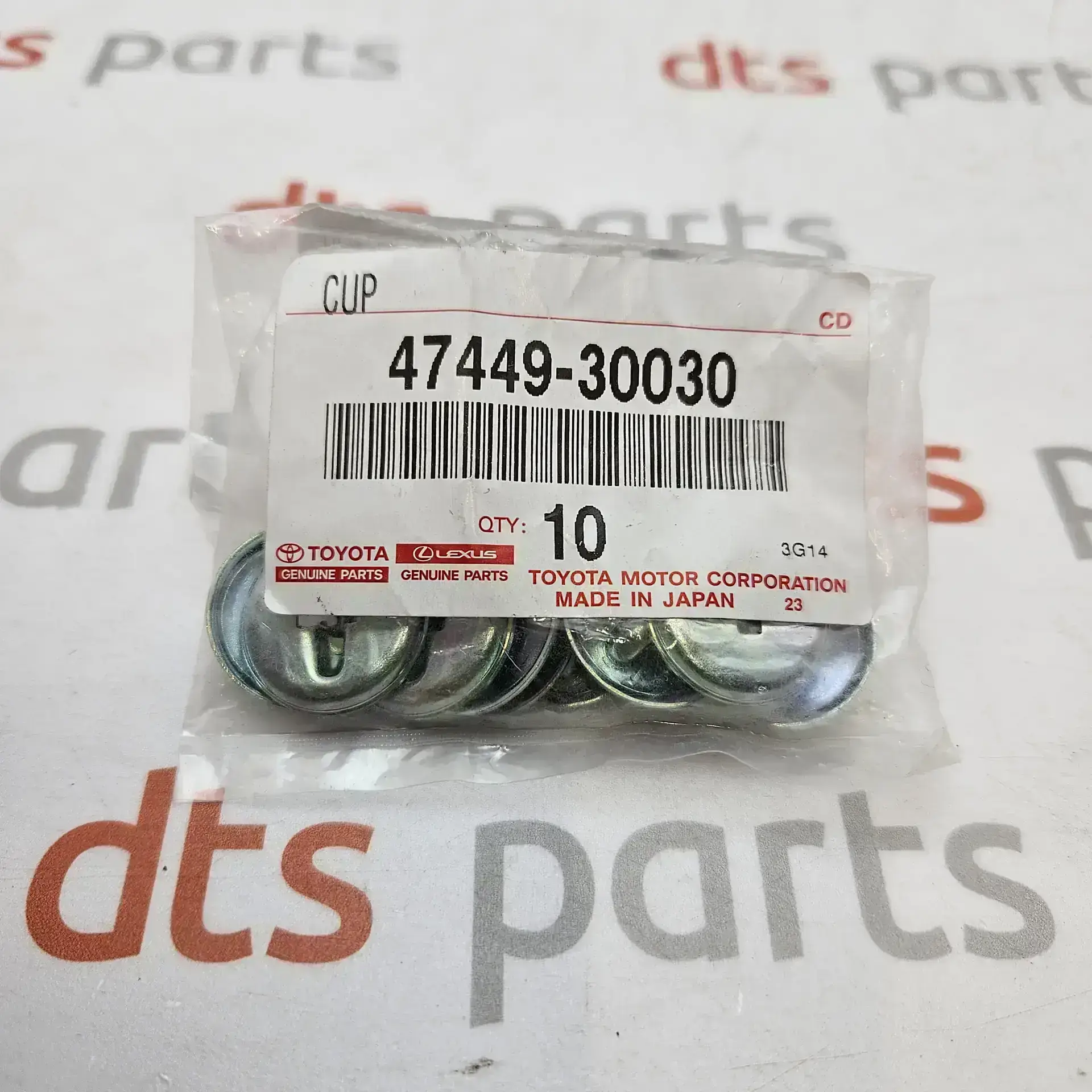 OEM Toyota 4744902010 – Parking brake shoe hold down cup Genuine Toyota OEM