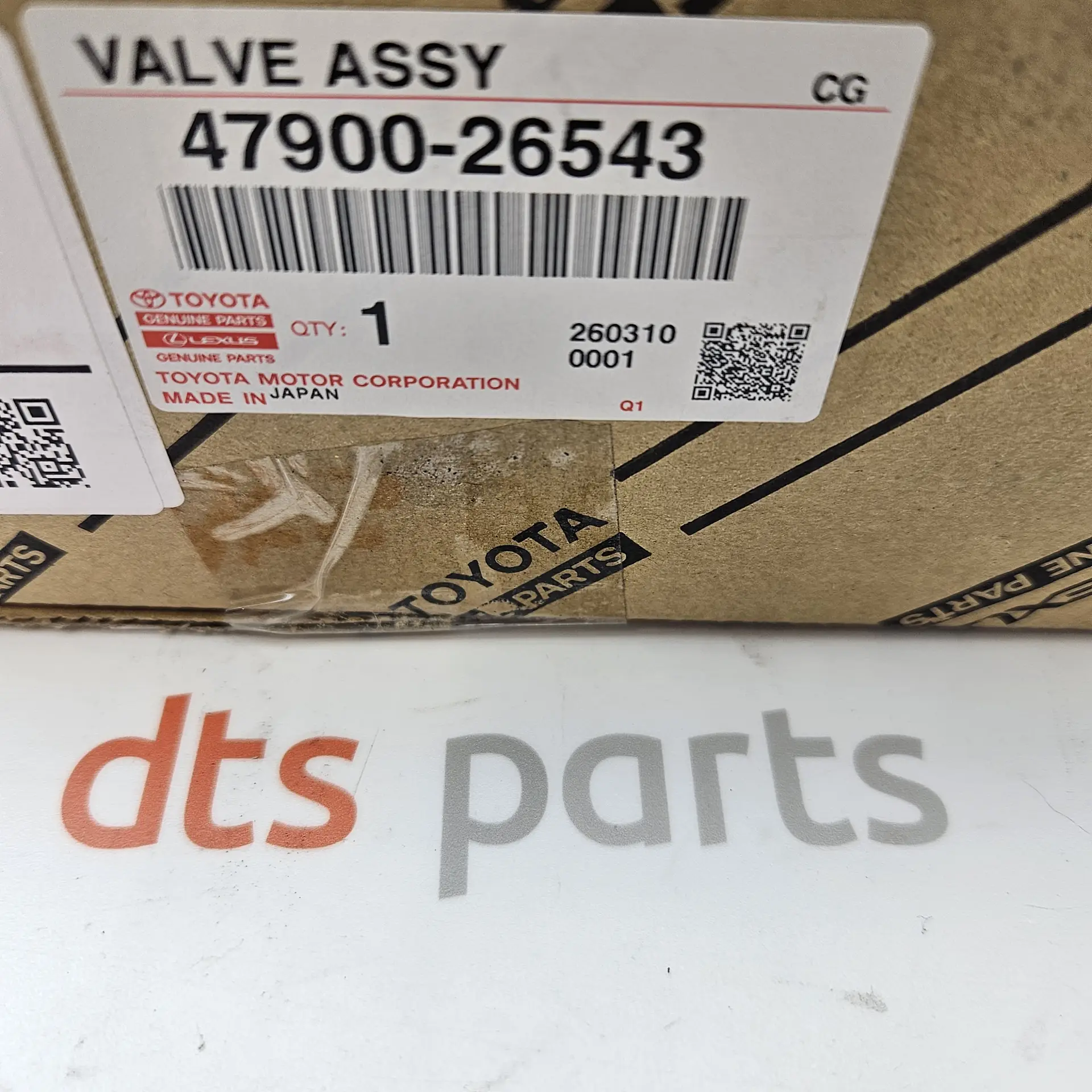 OEM Toyota 4790026543 – Brake load sensing proportioning valve assembly with tension spring