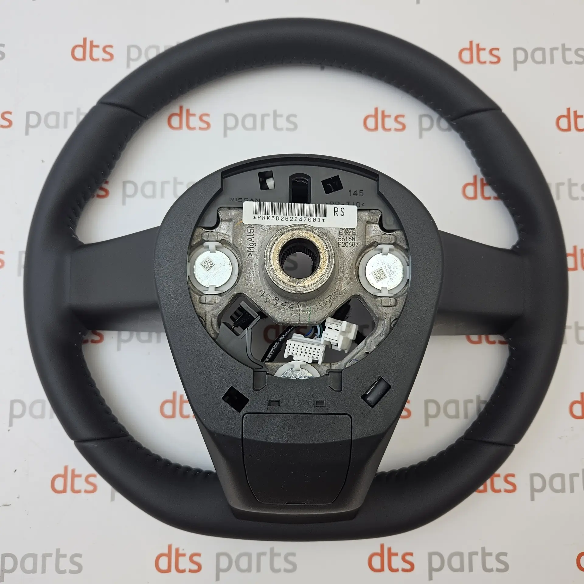 OEM Nissan 484306RK5D – Leather steering wheel rim assembly