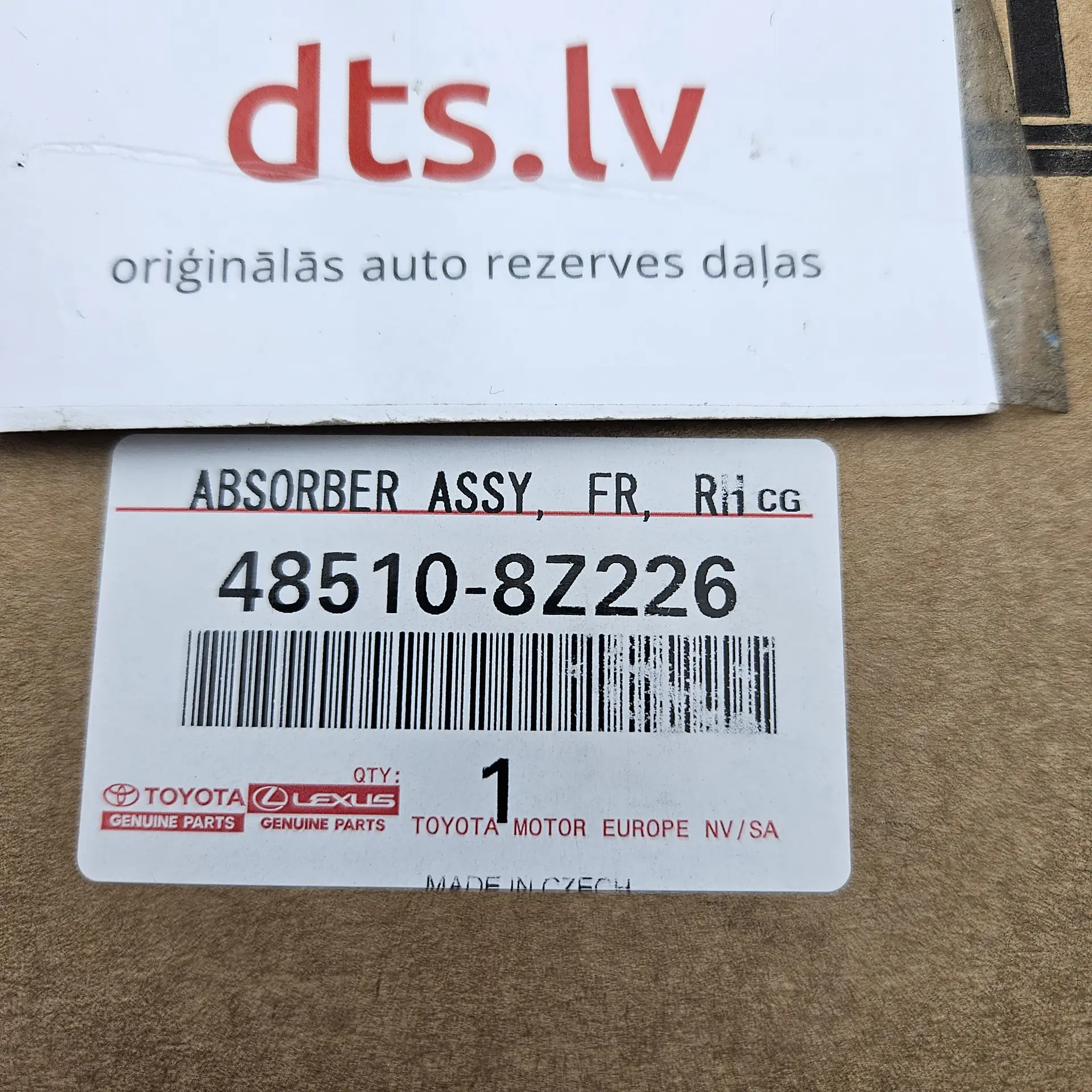 OEM Toyota 485108Z226 – Front right shock absorber