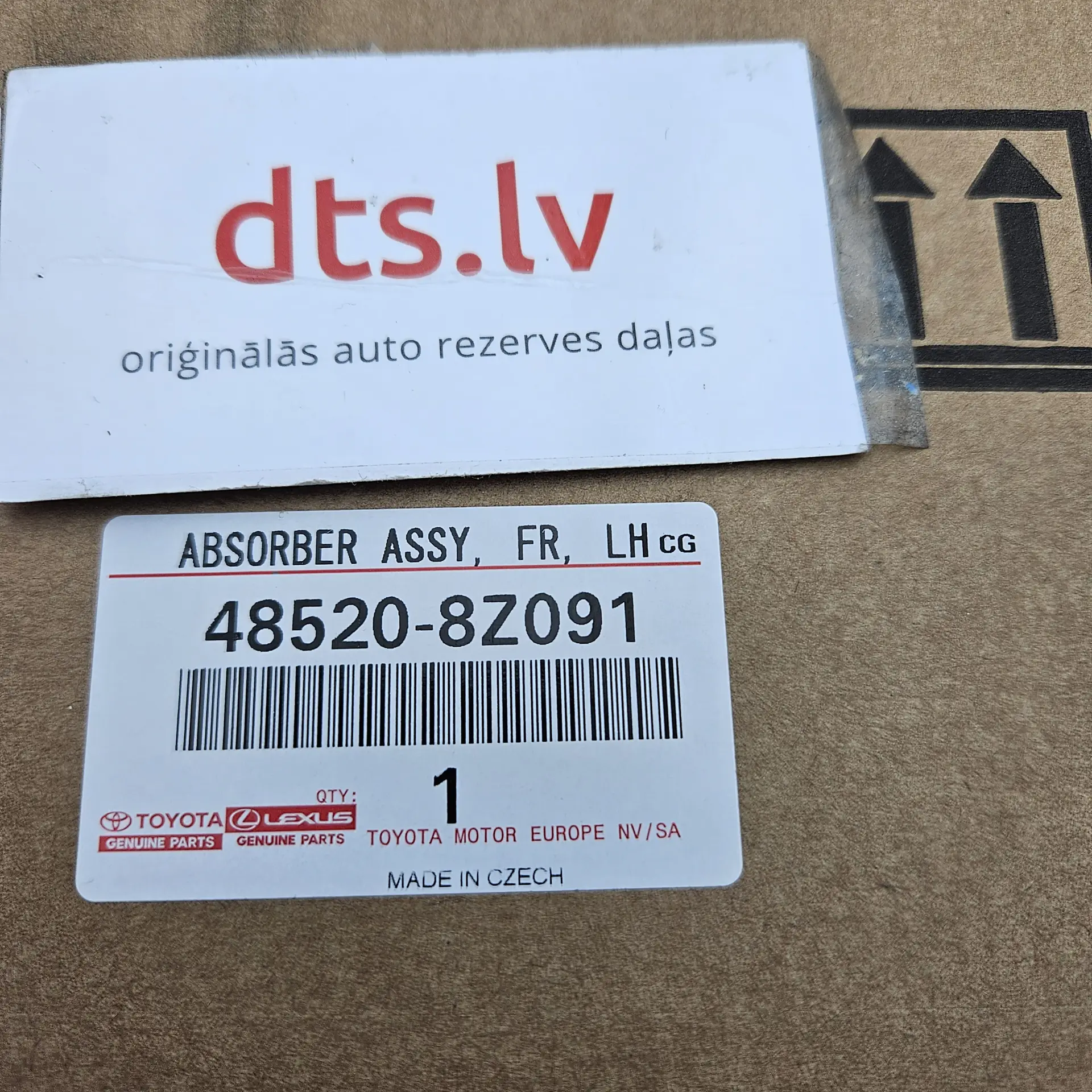 OEM Toyota 485208Z091 – Front left shock absorber
