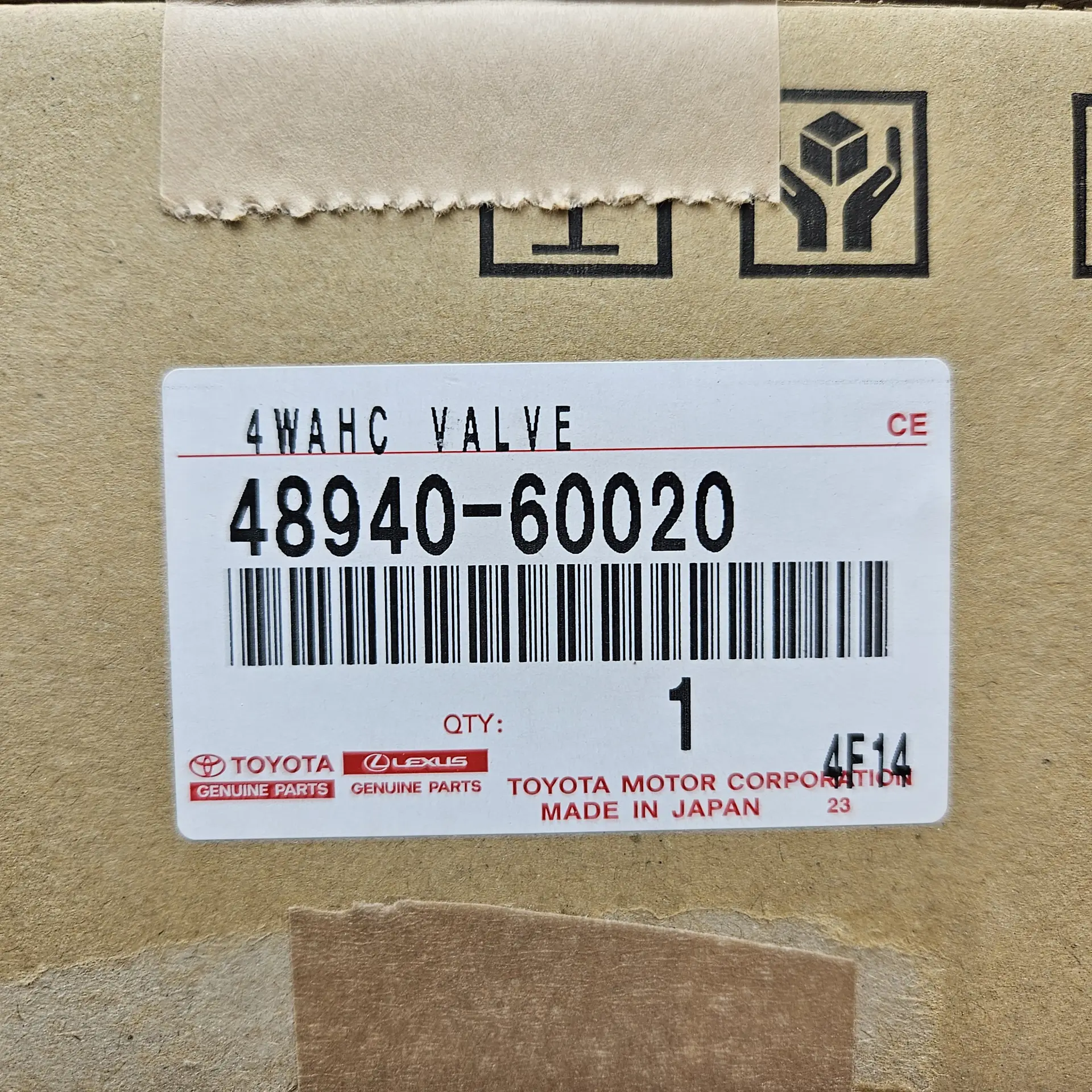 OEM Toyota 4894060020 – Valve Assy, Height Control, No. 1.