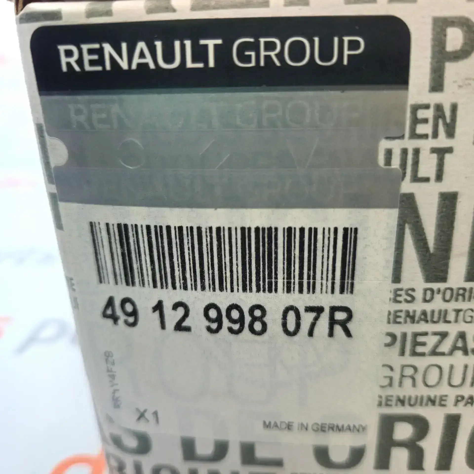 OEM Renault 491299807R – Power steering pump bracket set