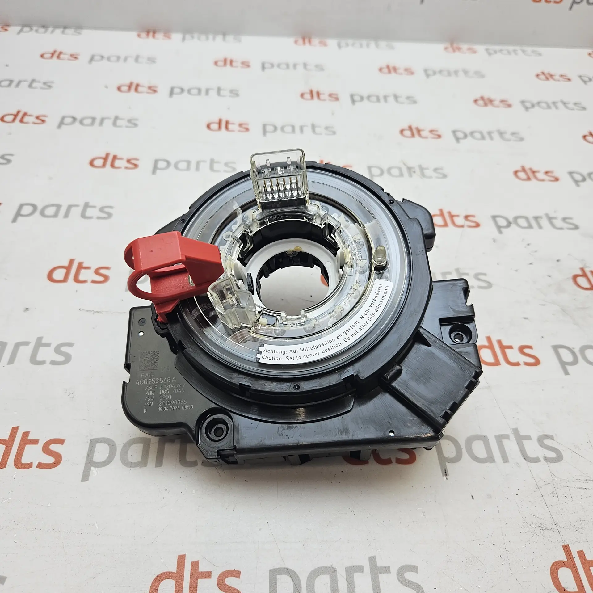 OEM VAG 4G0953568A – Steering column slip ring clock spring with steering angle sensor module