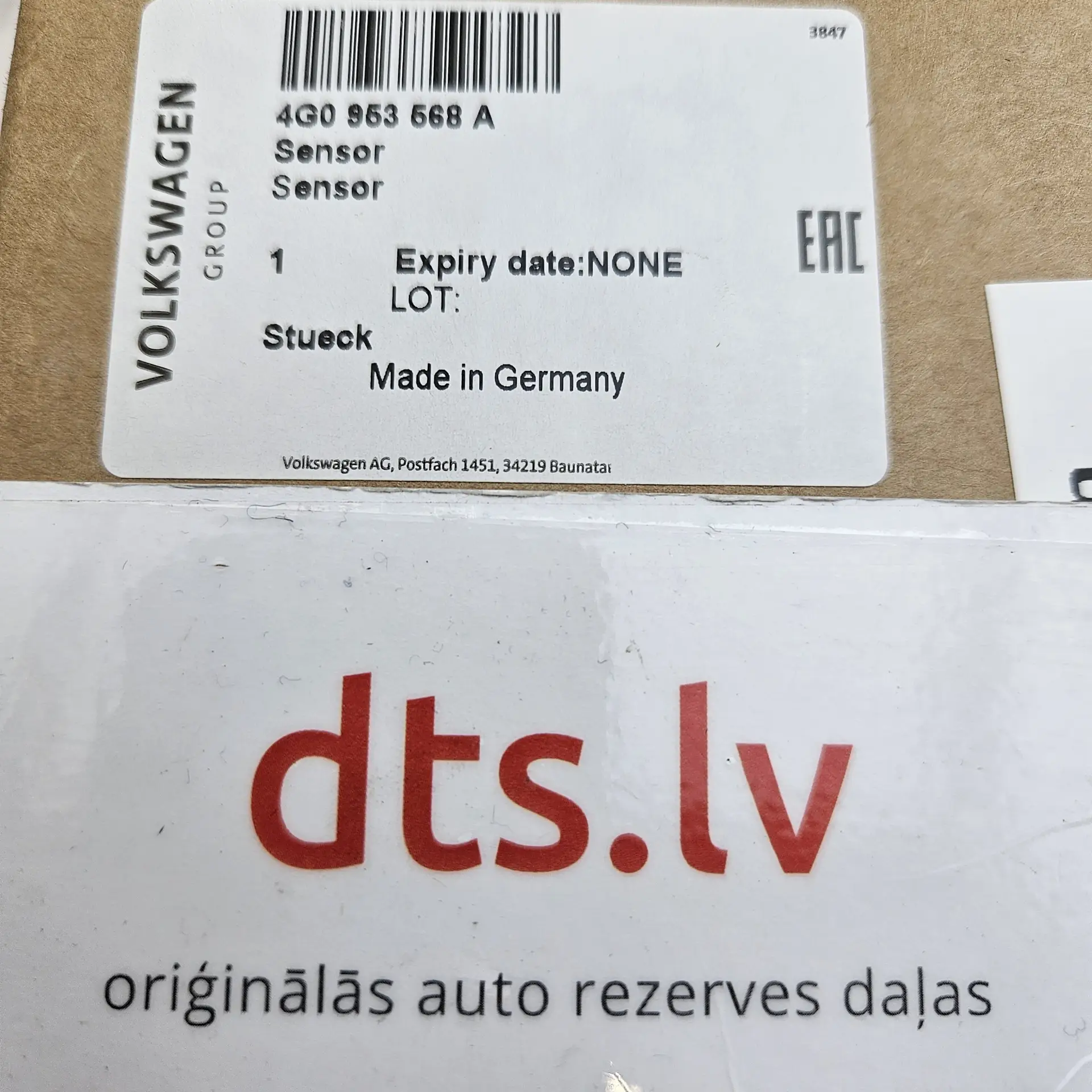 OEM VAG 4G0953568A – Steering column slip ring clock spring with steering angle sensor module