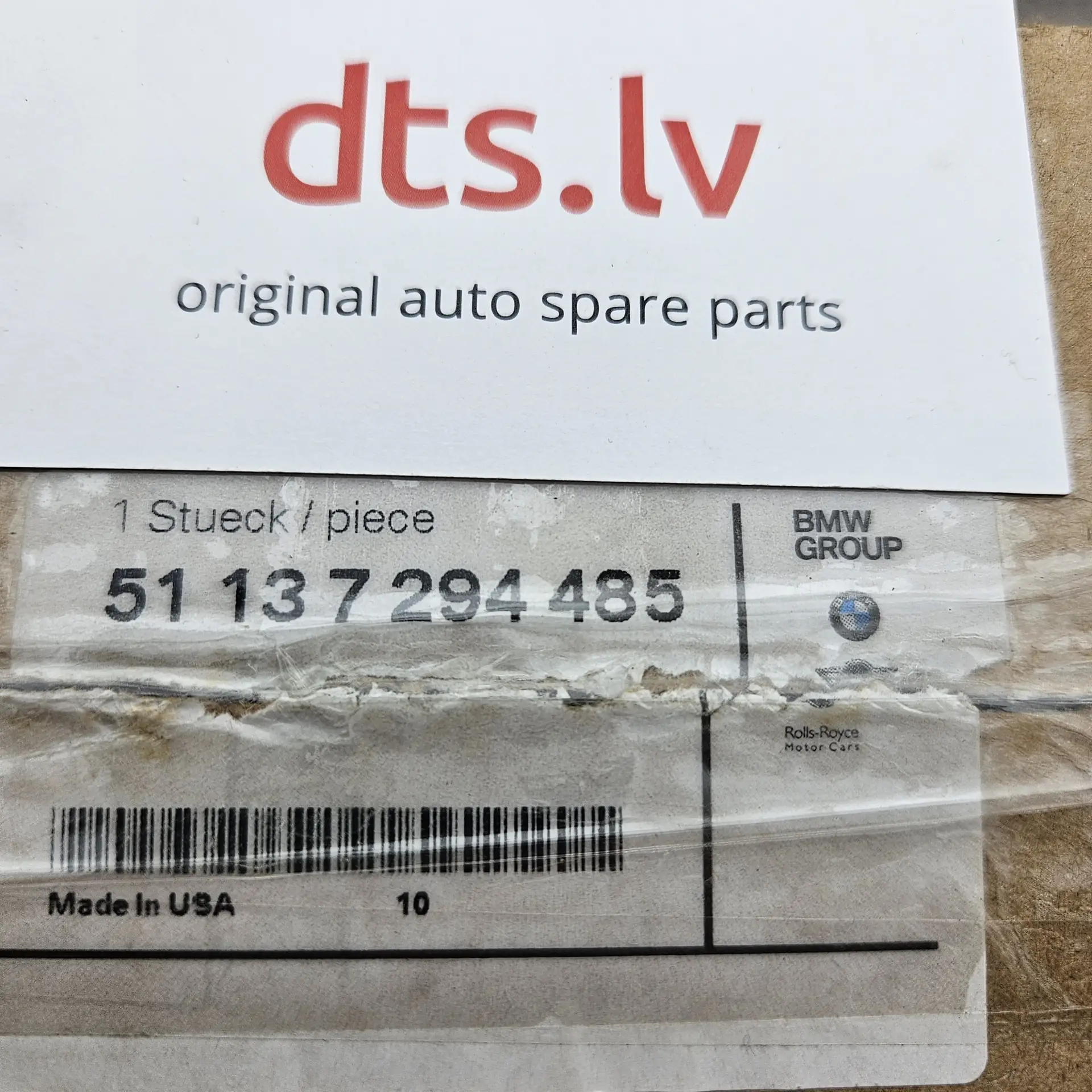 OEM BMW 51137294485 – Front kidney grille left-hand side