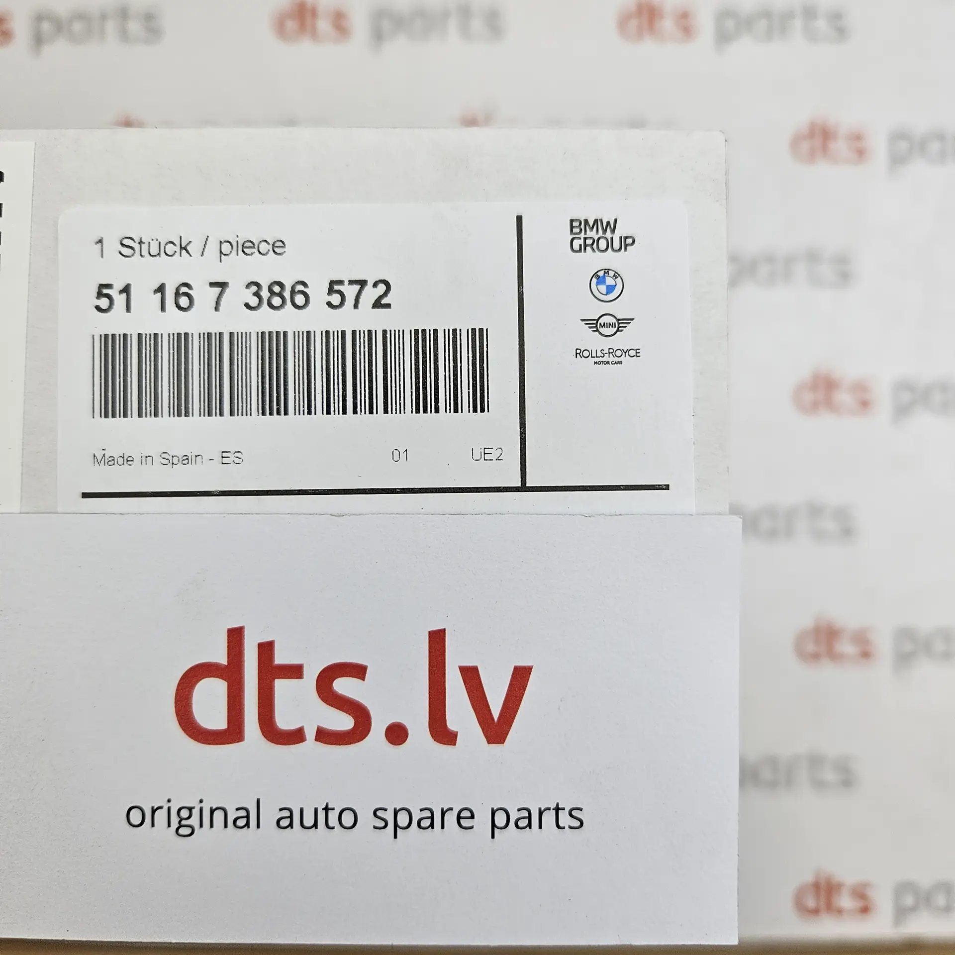 OEM BMW 51167386572 – Right exterior rearview mirror housing structure