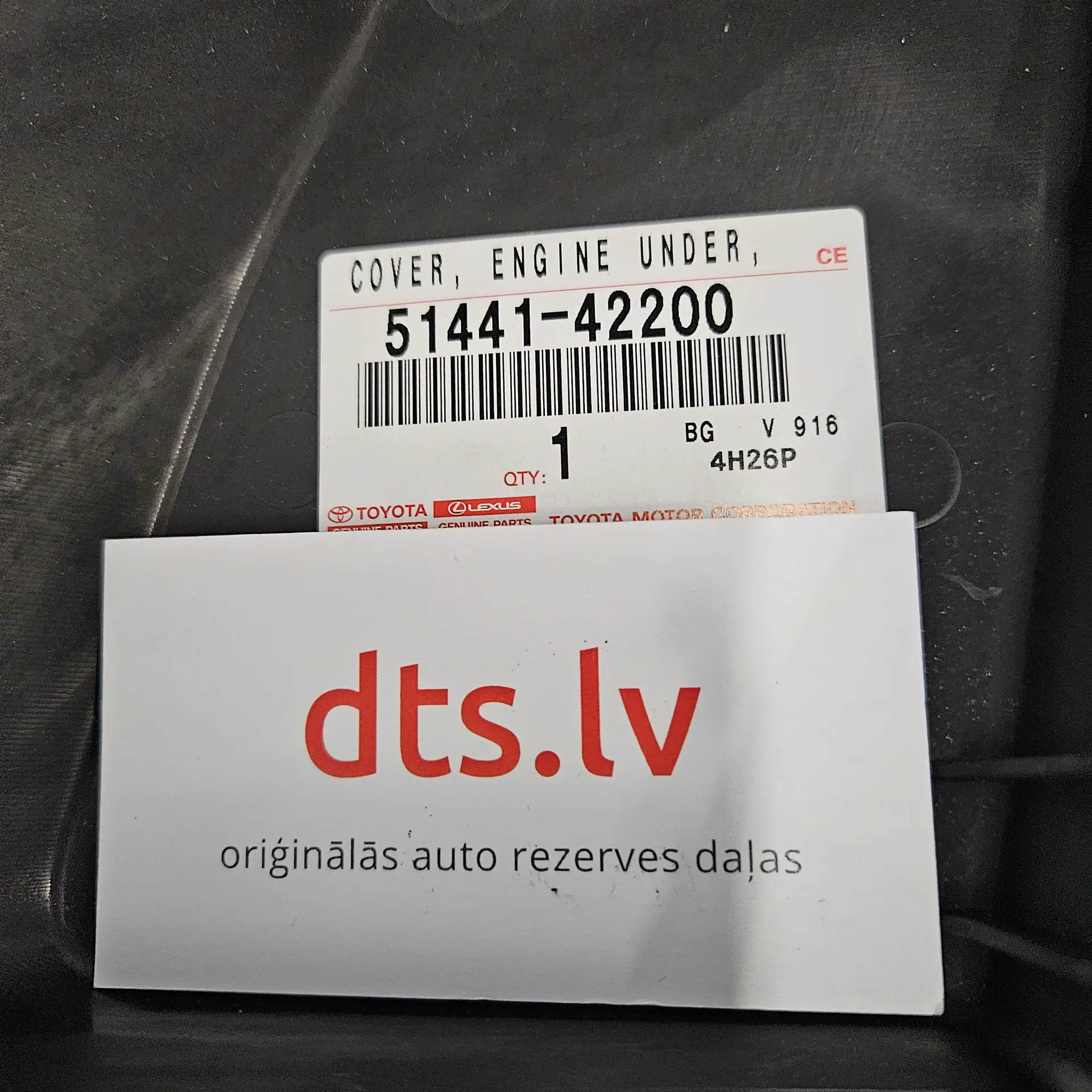 OEM Toyota 5144142200 – Engine under cover 2018-2024 Toyota RAV4