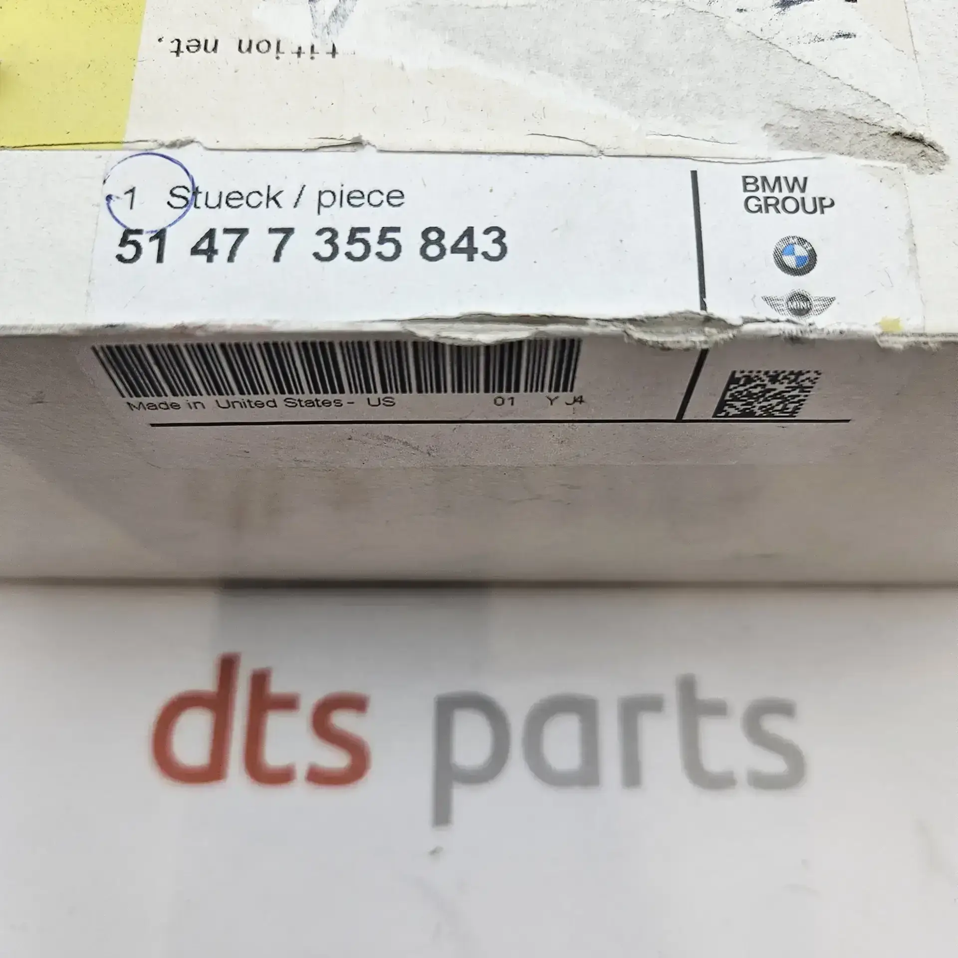 OEM BMW 51477355843 – Mount, partition net, left