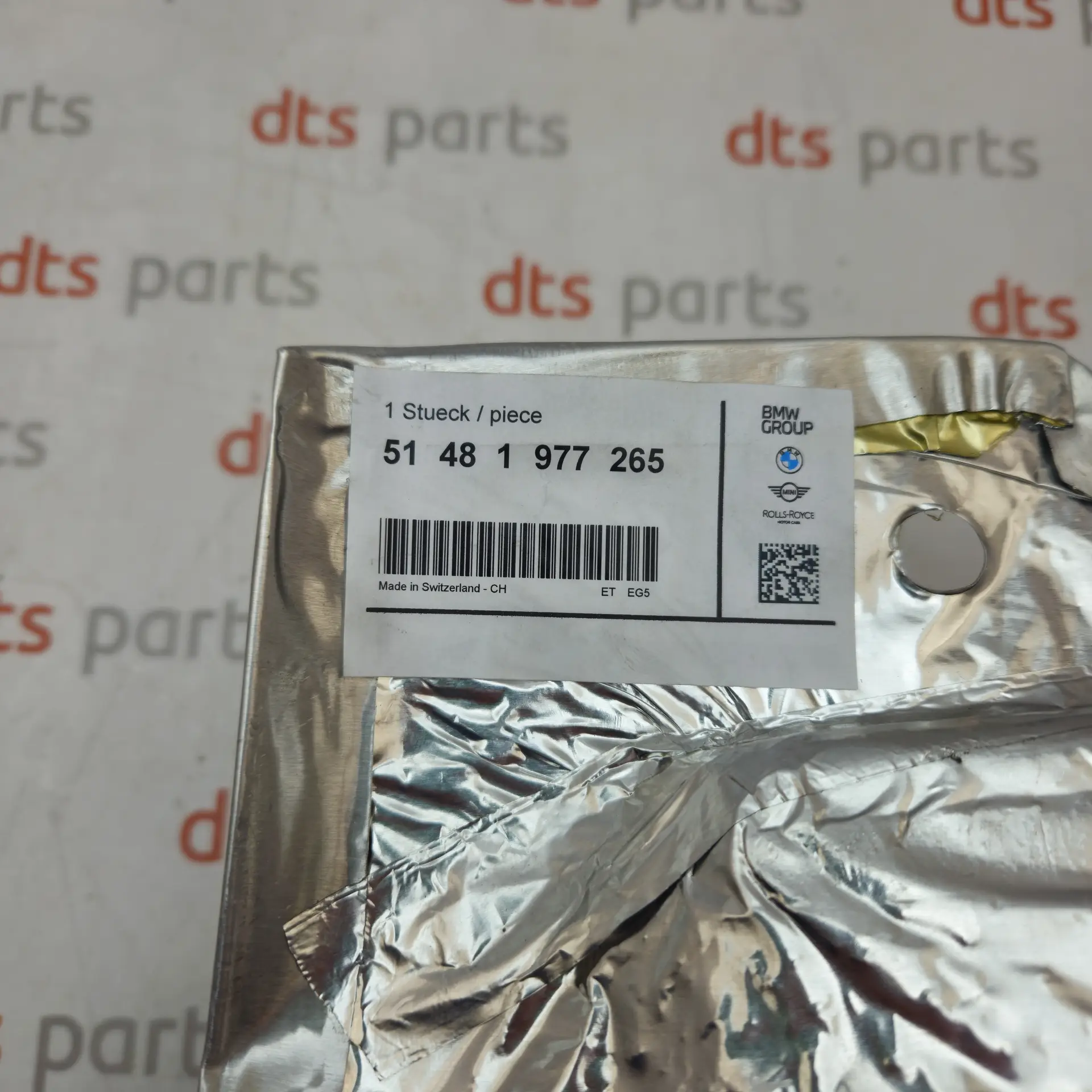OEM BMW 51481977265 – Muffler heat insulator shield