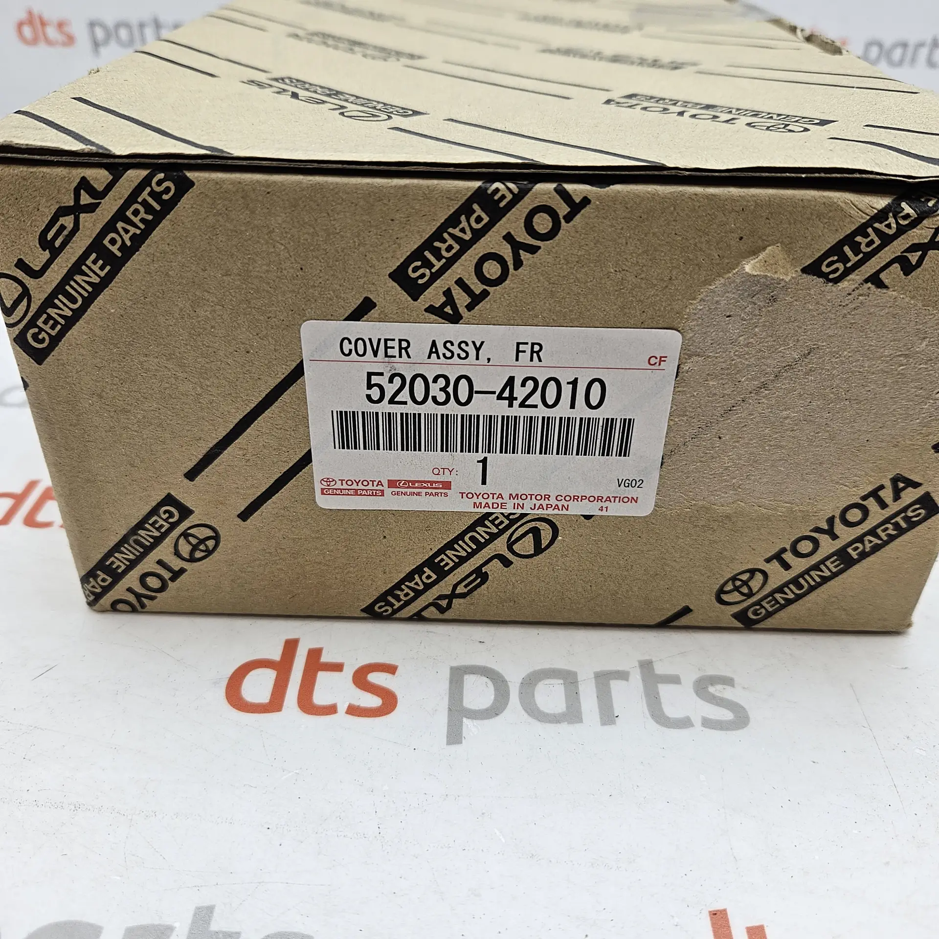 OEM Toyota 5203042010 – Front bumper towing eye hook hole cover cap
