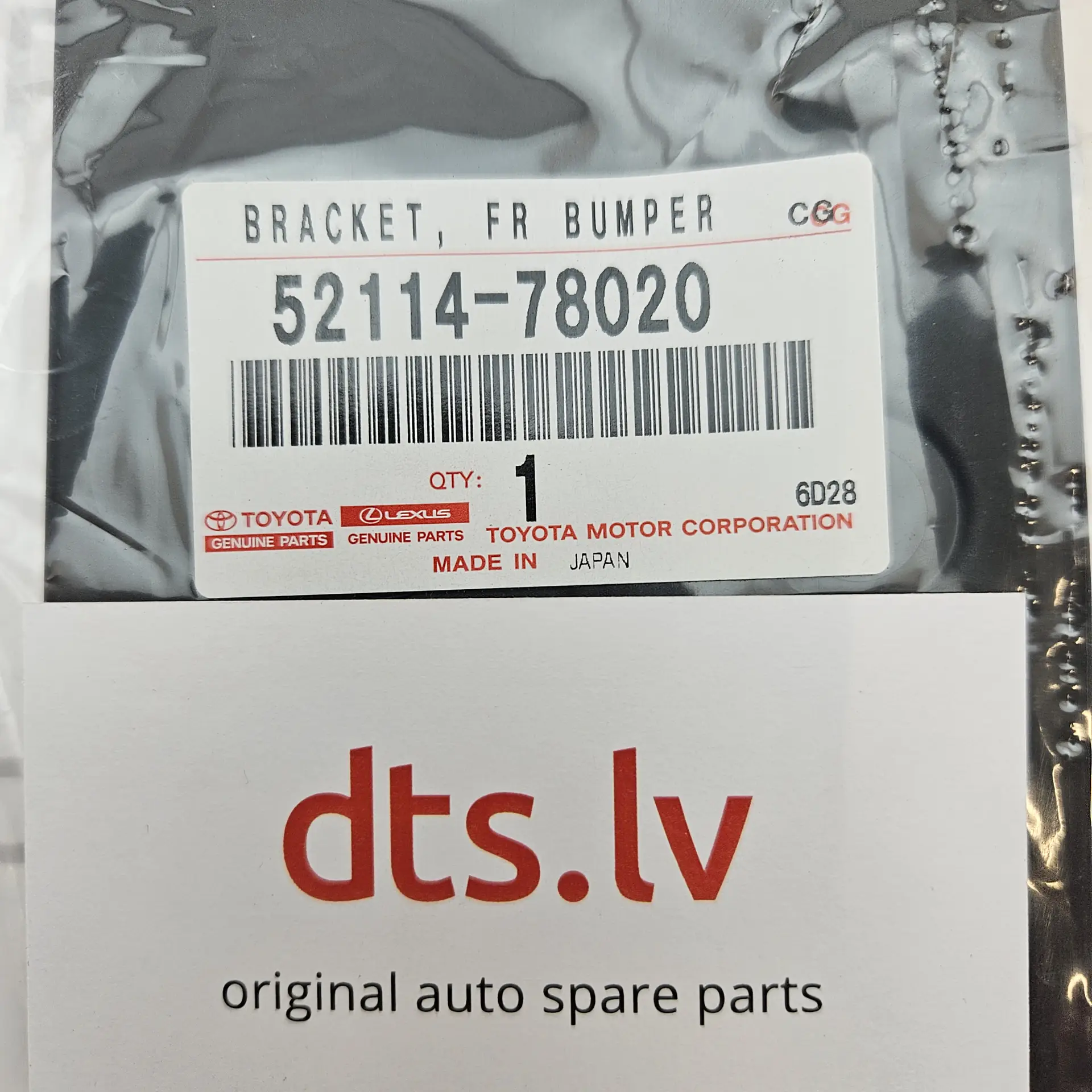 OEM Toyota/Lexus 5211478020 – Front bumper licence plate bracket base
