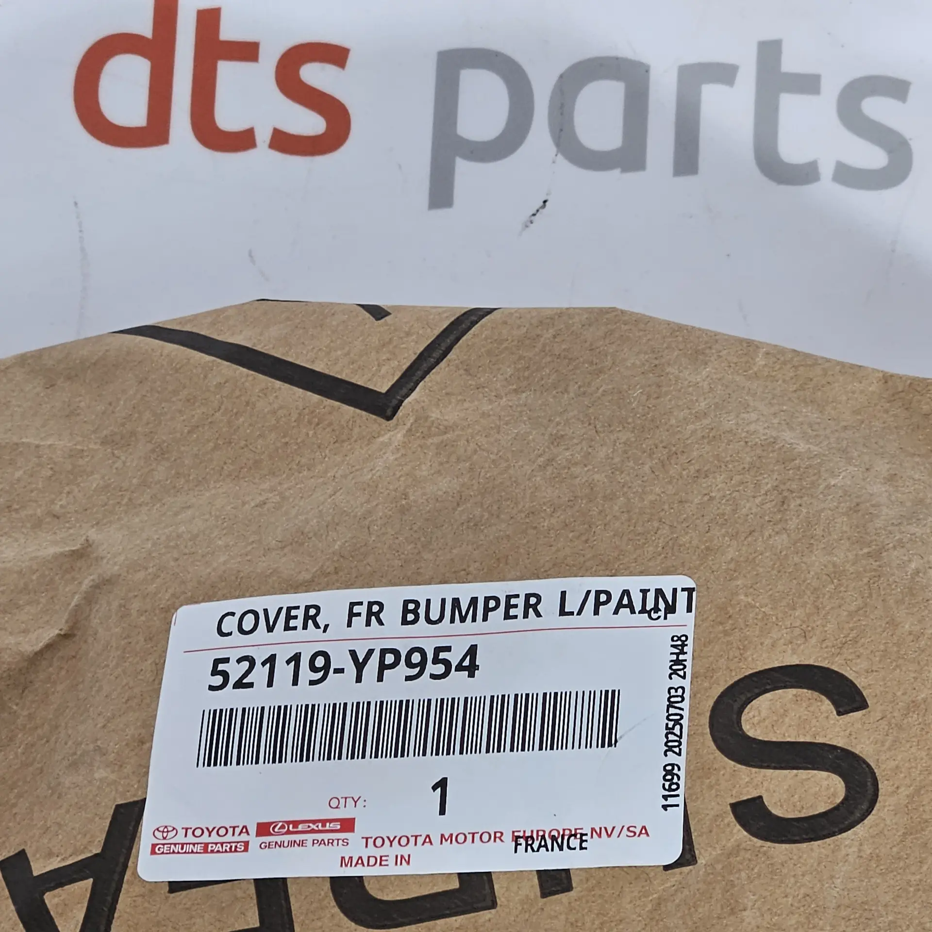 OEM Toyota 52119YP954 – Front bumper