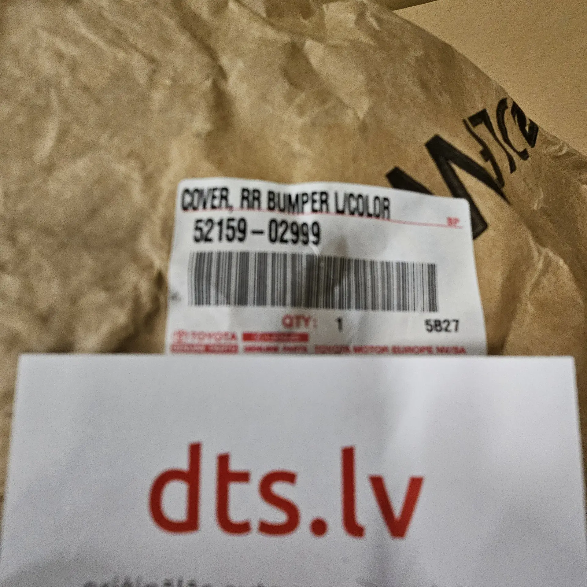 OEM Toyota 5215902999 – Rear bumper