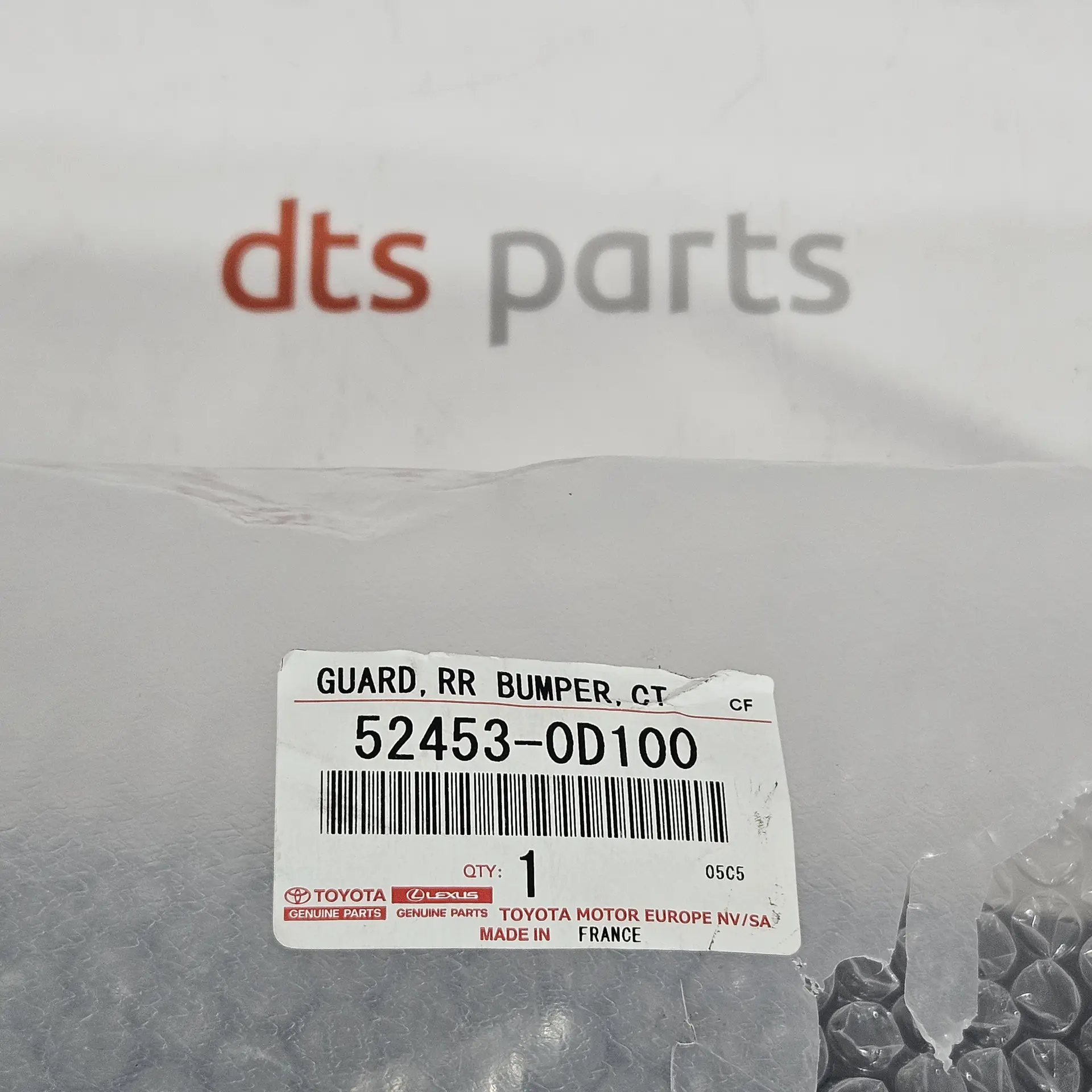OEM Toyota 524530D100 – Rear bumper lower part