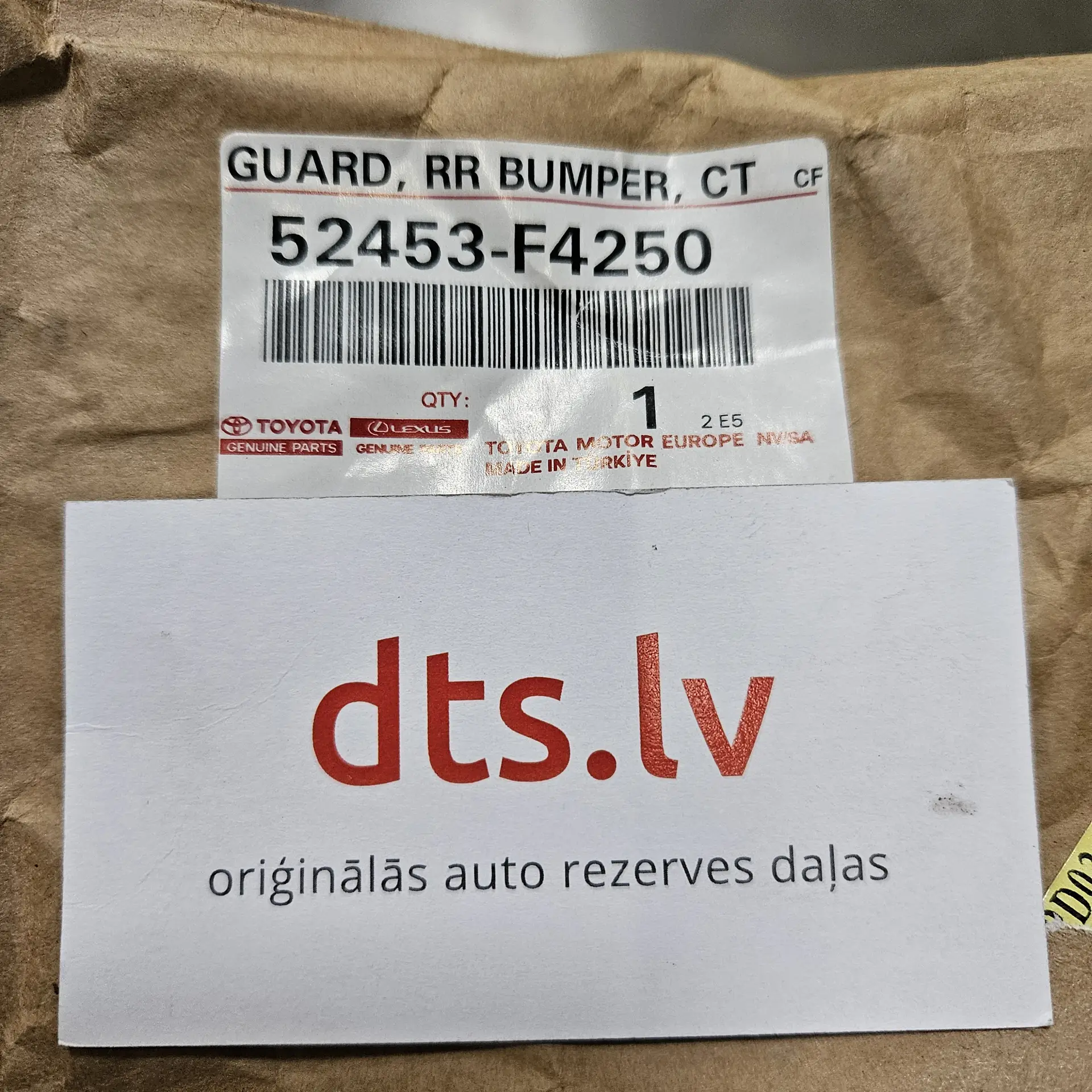 OEM Toyota 52453F4250 – Rear bumper