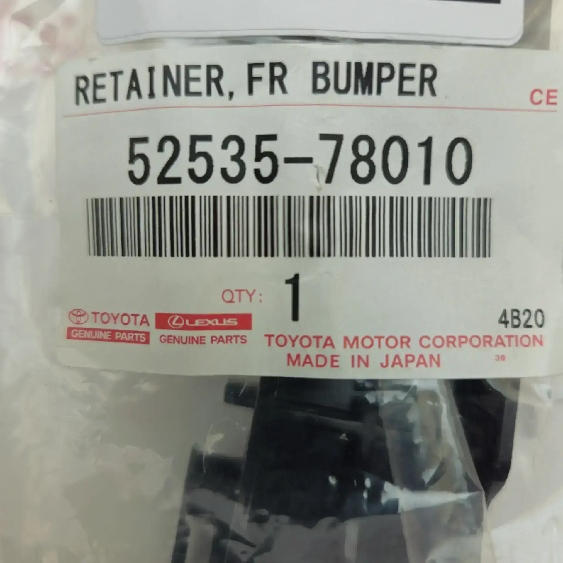 OEM Toyota/Lexus 5253578010 – Front bumper right side bracket