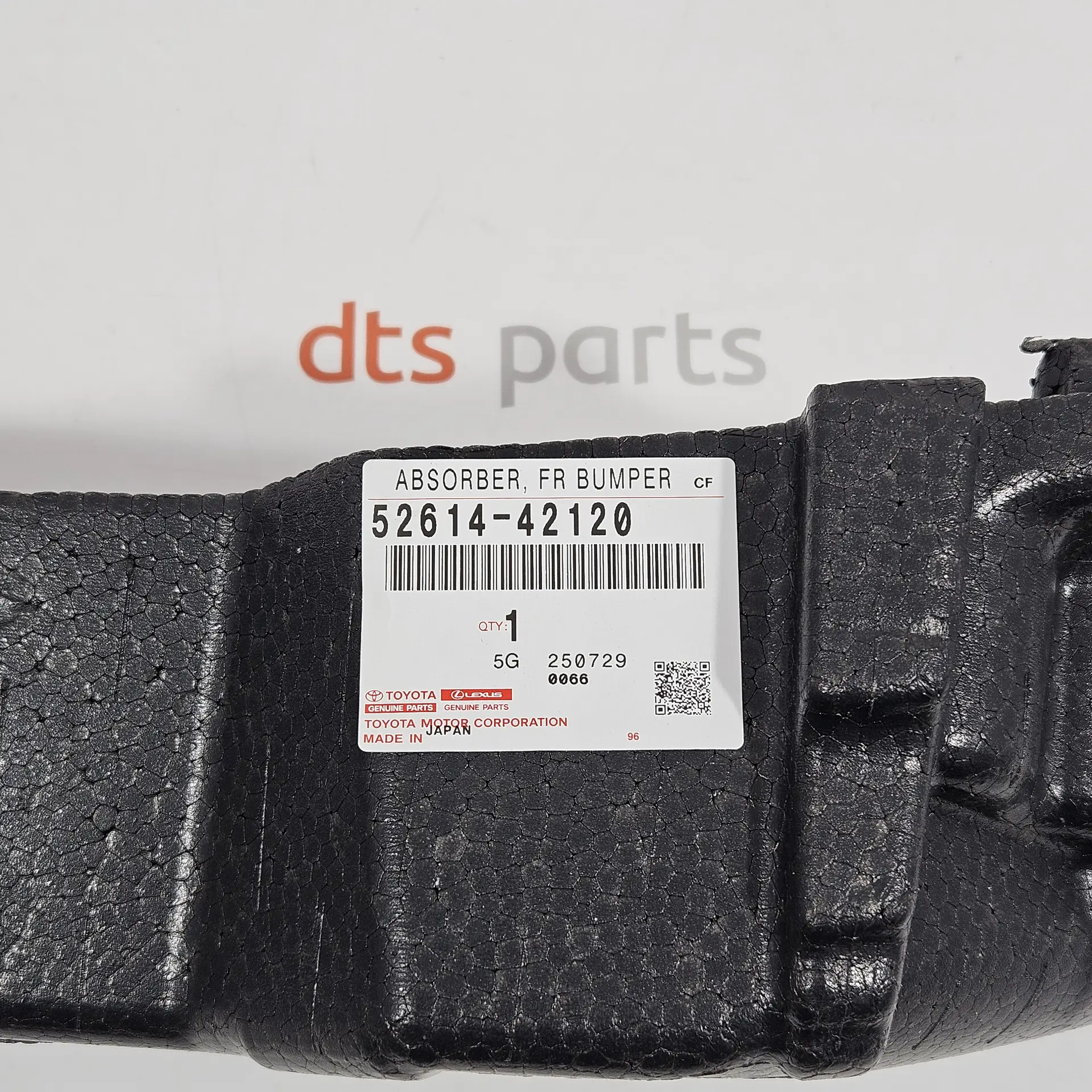 OEM Toyota 5261442120 – Front bumper foam support bar