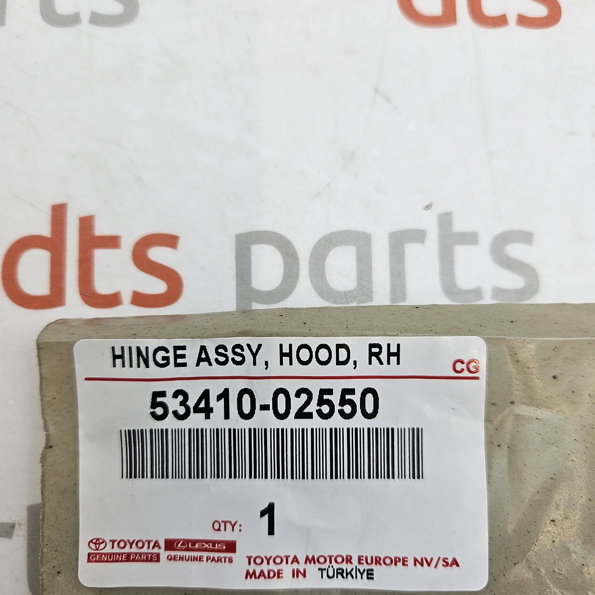 OEM Toyota 5341002550 – Bonnet hinge RH