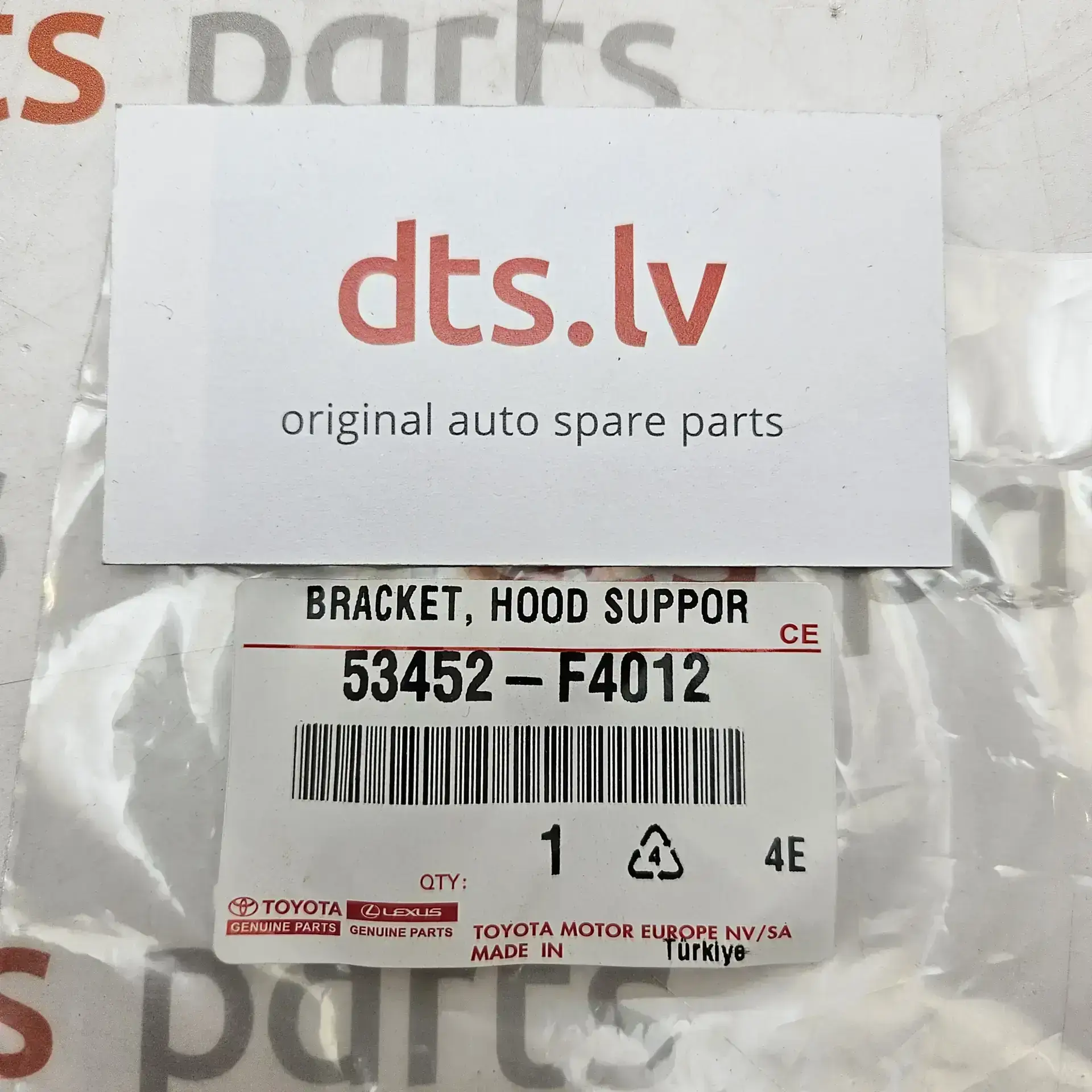 OEM Toyota 53452F4012 – Support Rod Holder Toyota C-HR from 10.2016-
