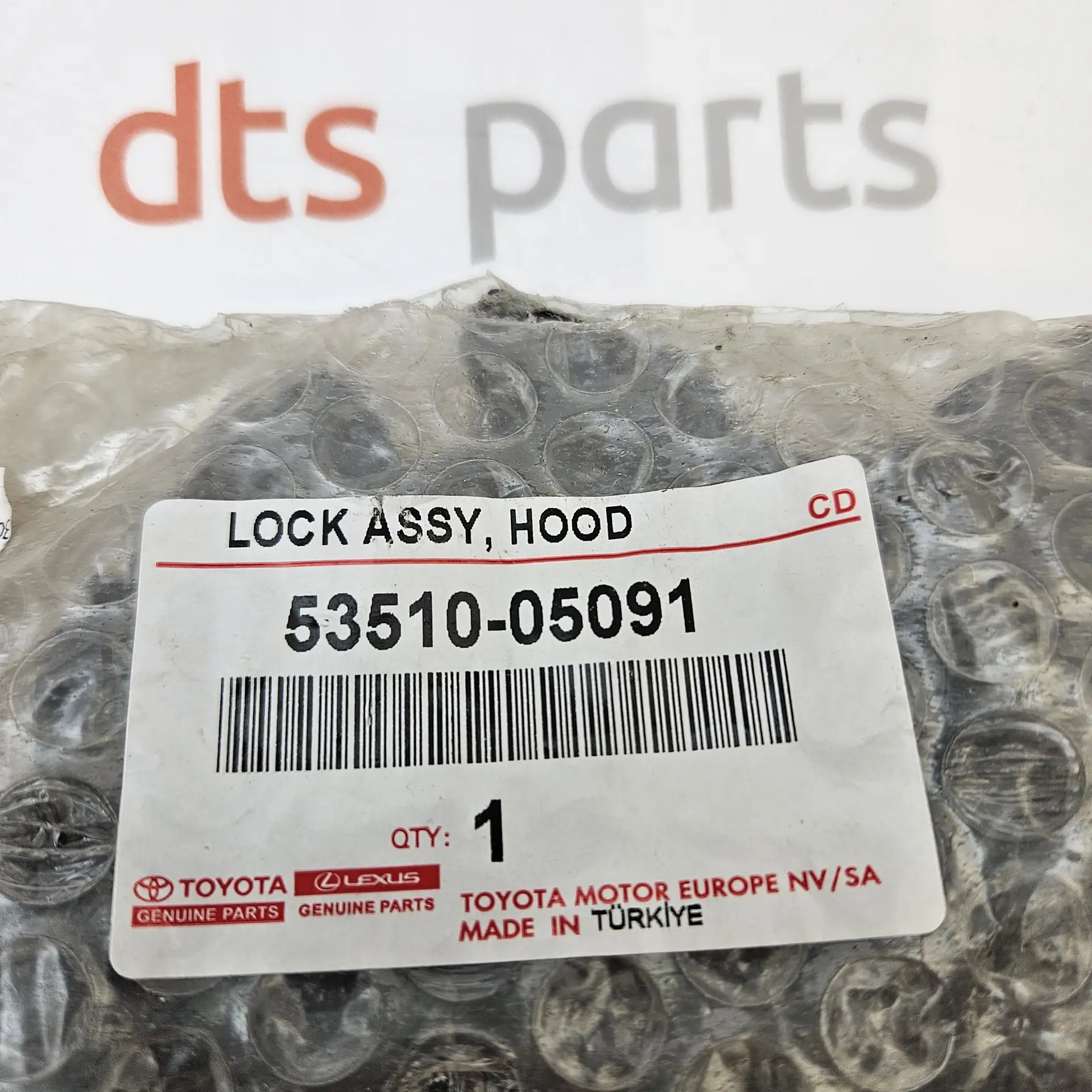 OEM Toyota 5351005091 – Hood lock assembly