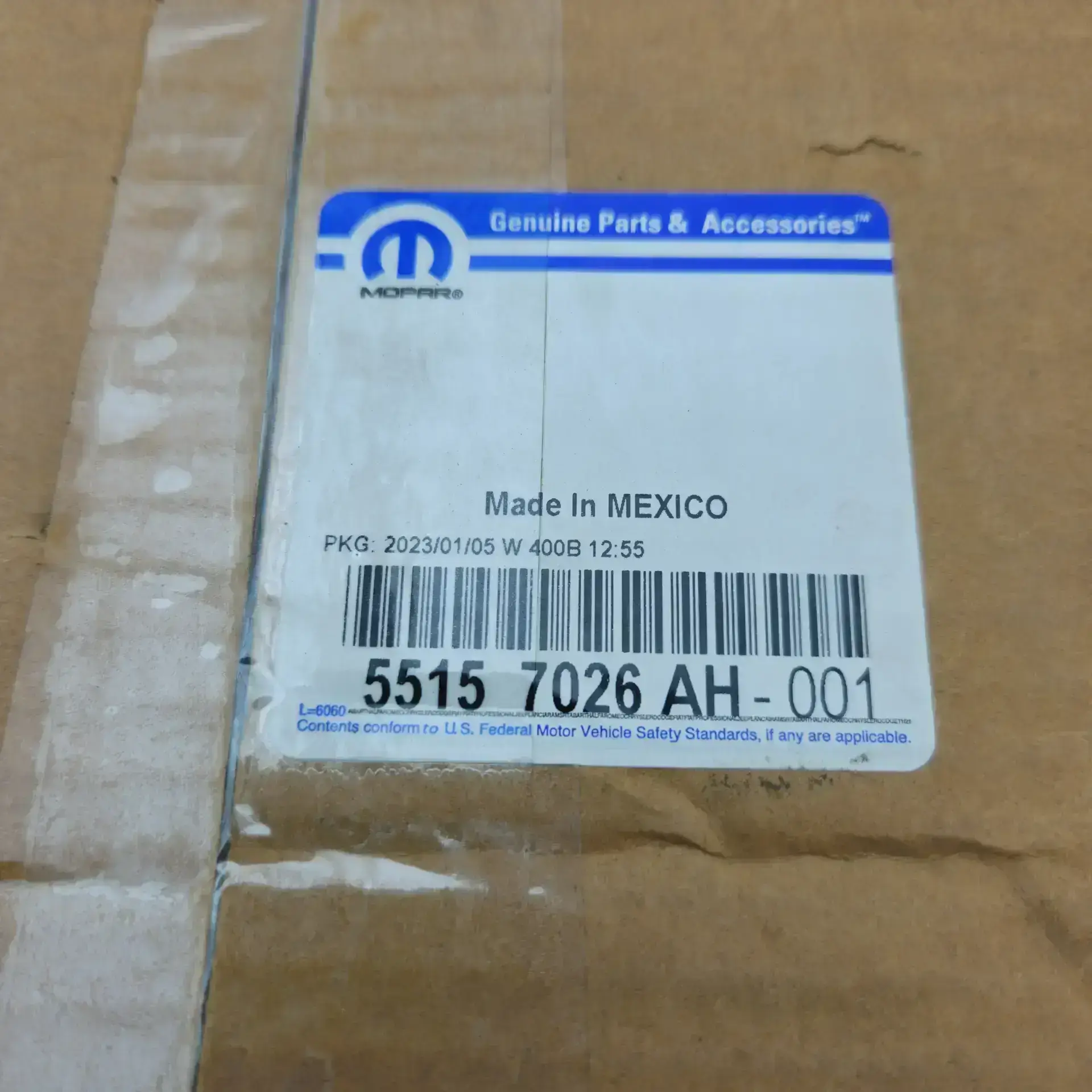 OEM FCA 55157026AH – Rear right taillight