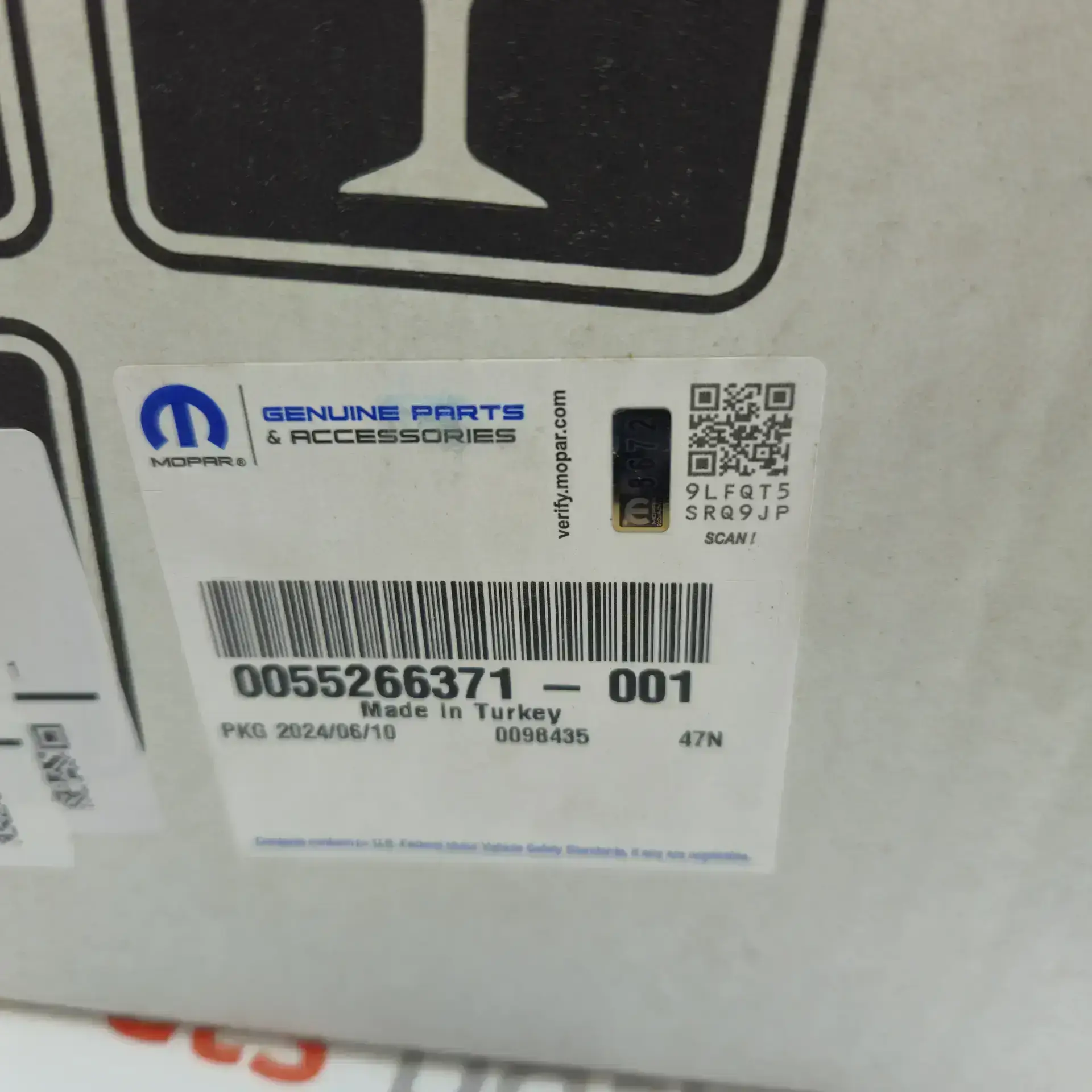 OEM Fiat 55266371 – Gearshift lever