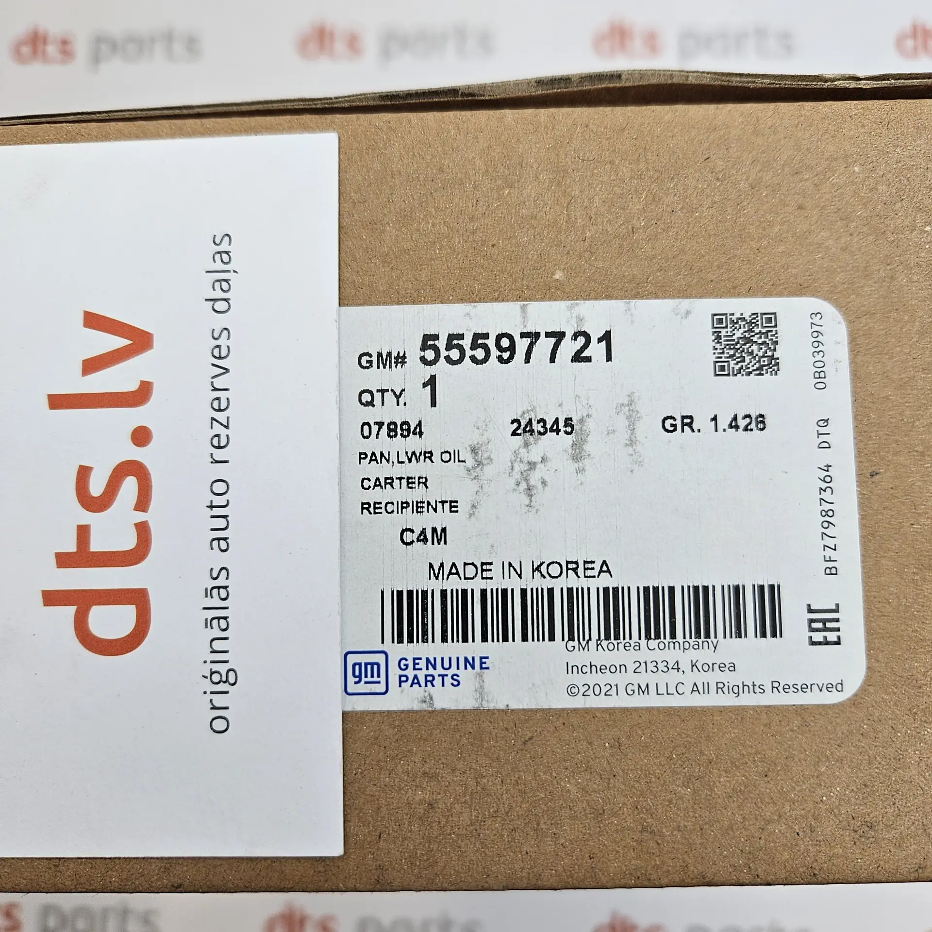 OEM PSA 55597721 – Engine oil sump