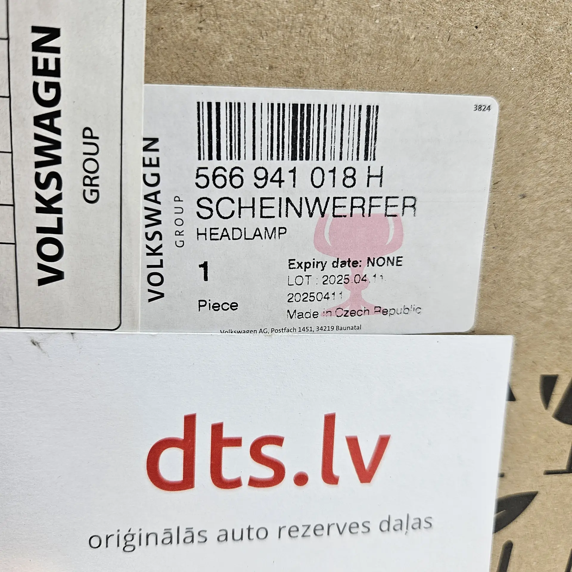 OEM Skoda 566941018H – Front right LED headlight