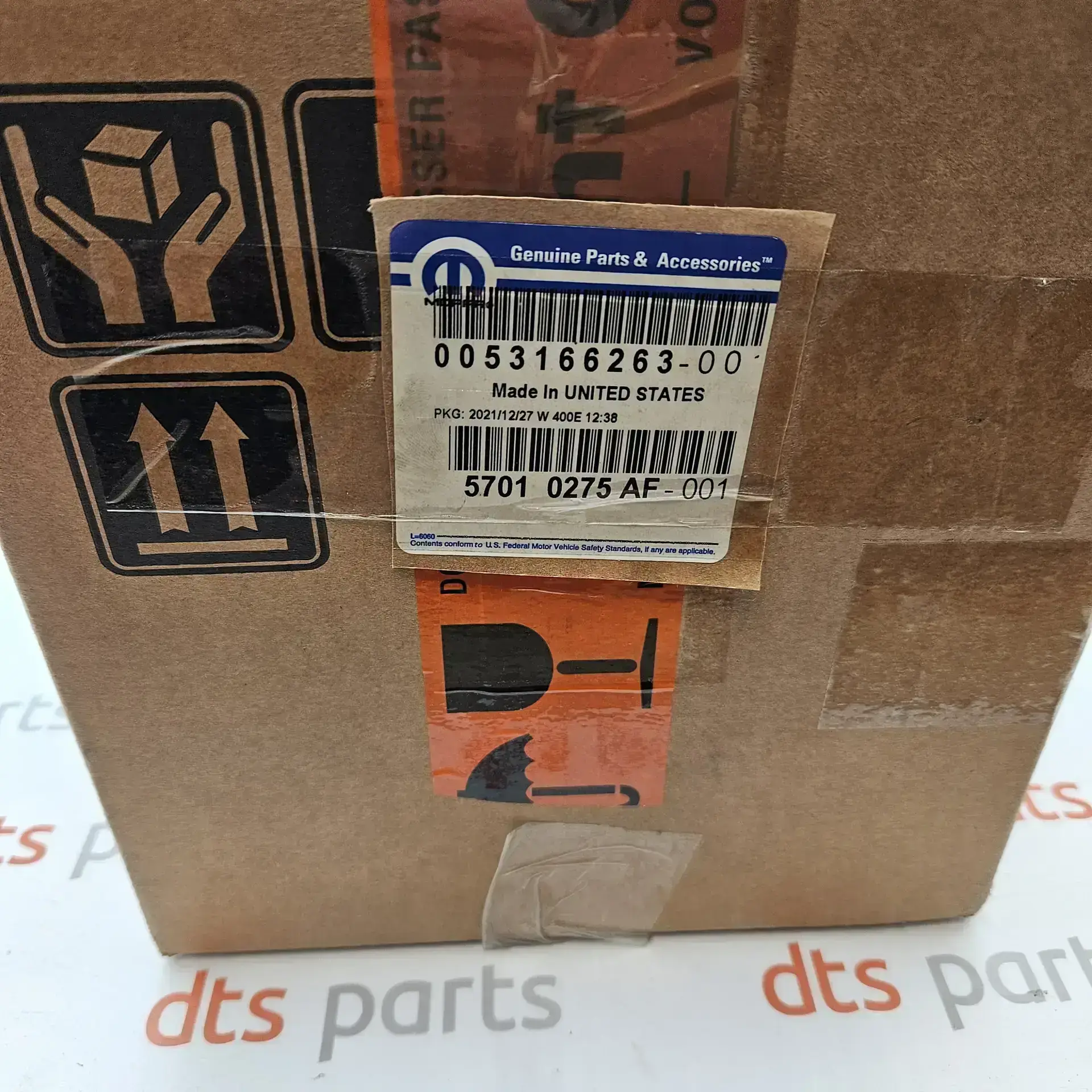 OEM FCA 57010275AF – LAMP. BackUp. Left.  2011-2013 Jeep Grand Cherokee