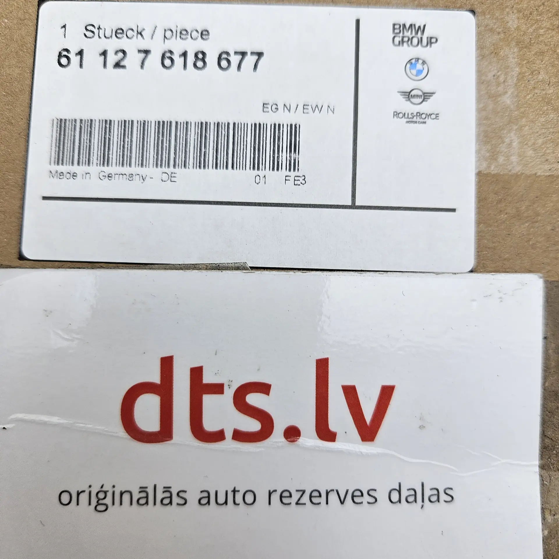 OEM BMW 61127618677 – Battery lead negative cable with intelligent battery sensor