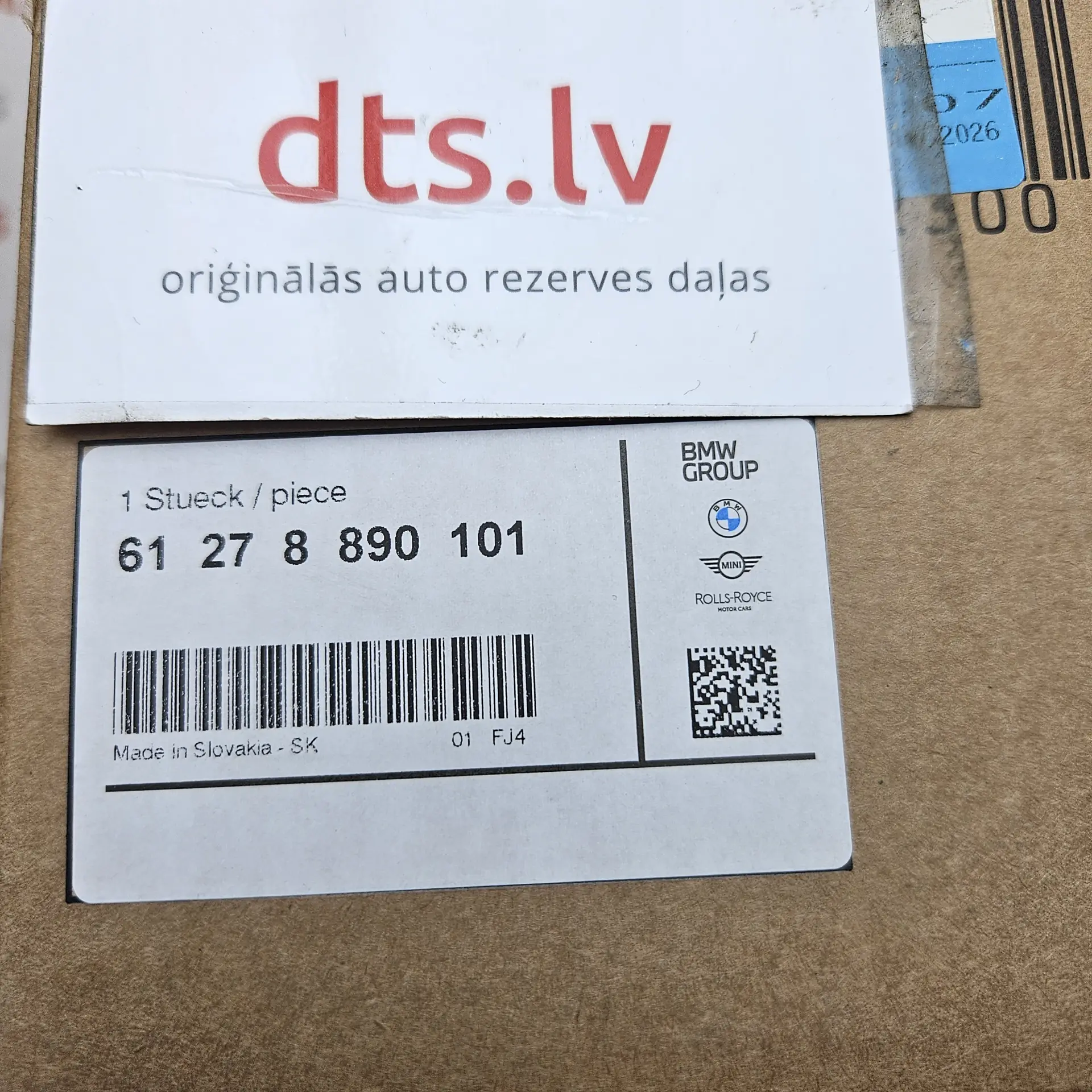 OEM BMW 61278890101 – High-voltage basic accumulator connector panel