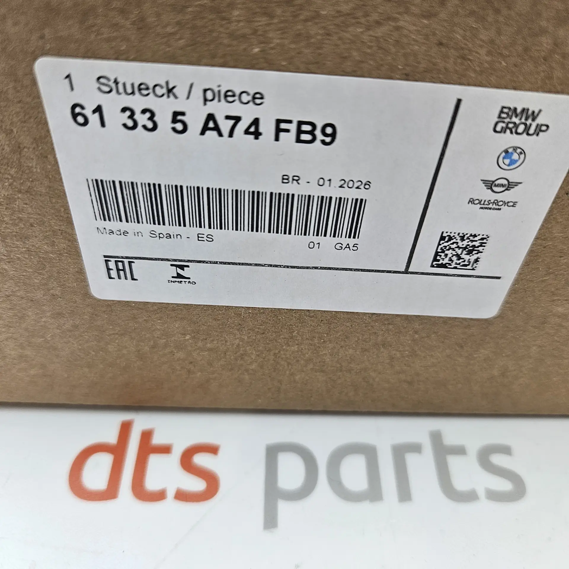 OEM BMW 61335A74FB9 – Fanfare horn low tone electronic