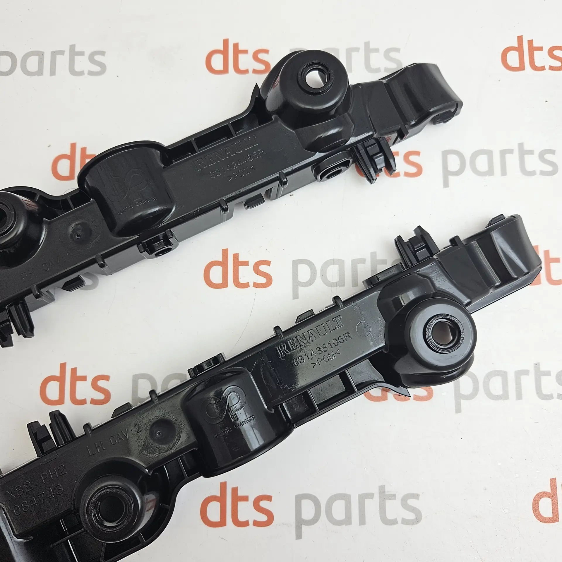 OEM Renault 620641349R – Front bumper mounting slider bracket pair
