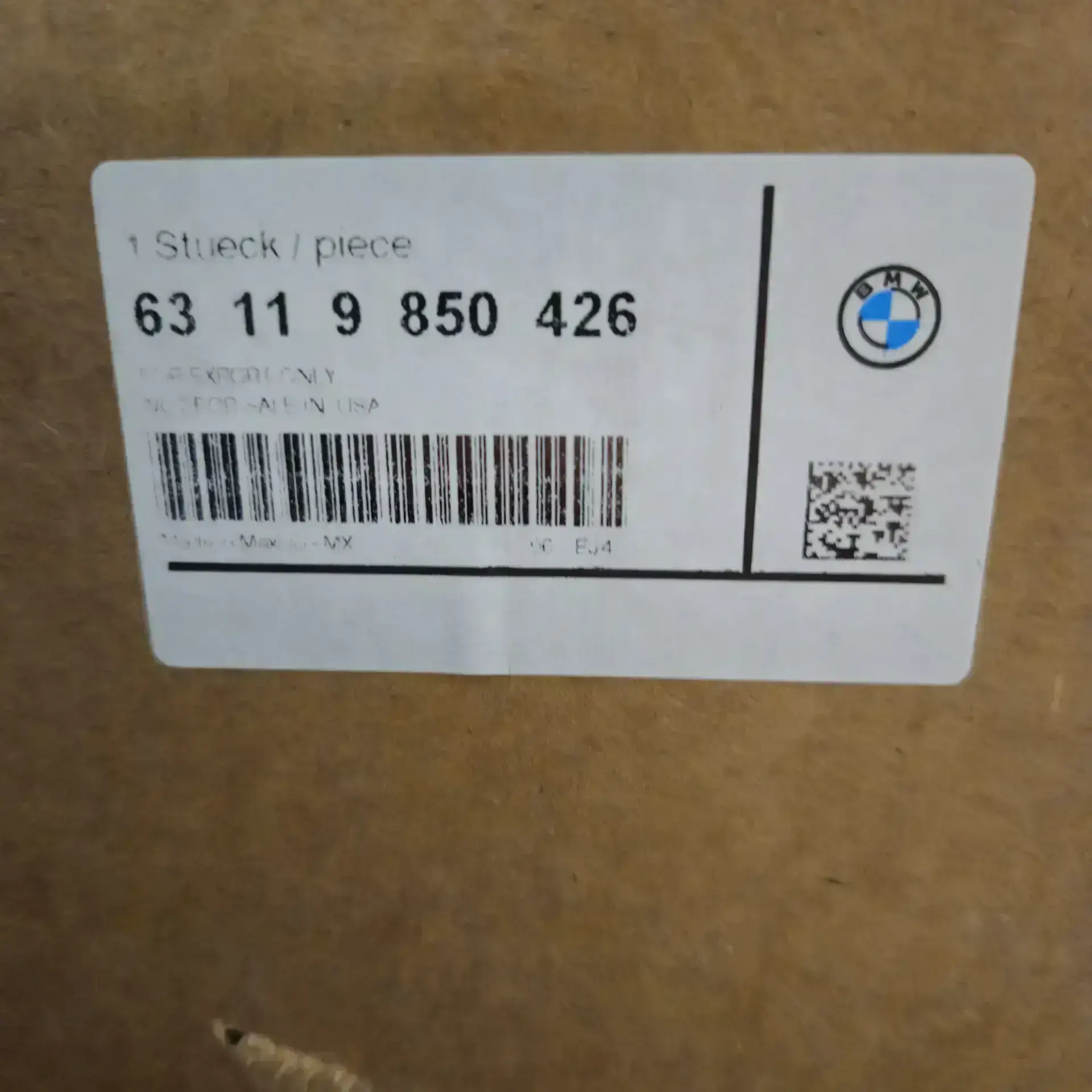 OEM BMW 63119850426 – Front right Laser headlight