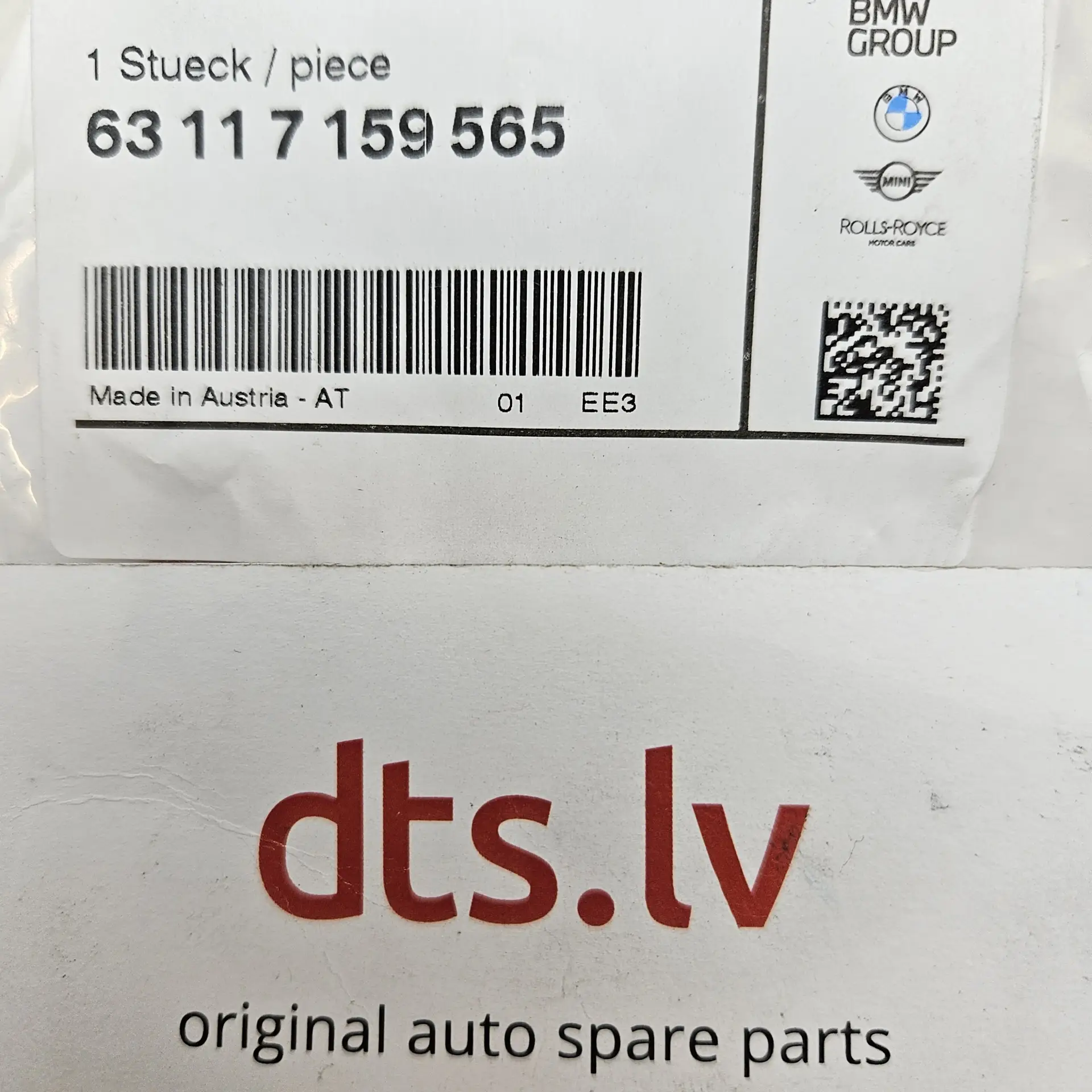 OEM BMW 63117159565 – Headlight repair kit left-hand side